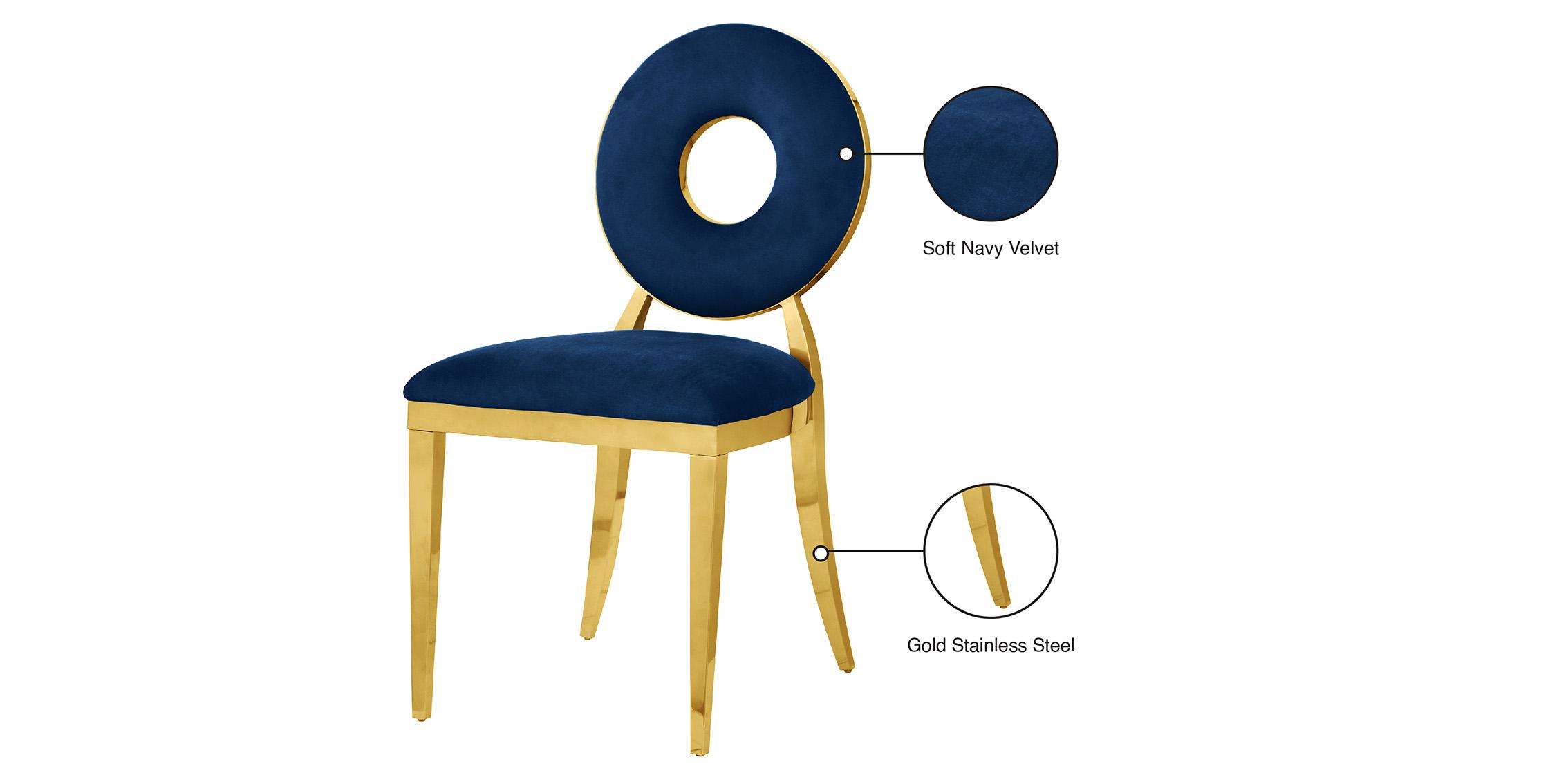 

    
858Navy-C Meridian Furniture Dining Chair Set
