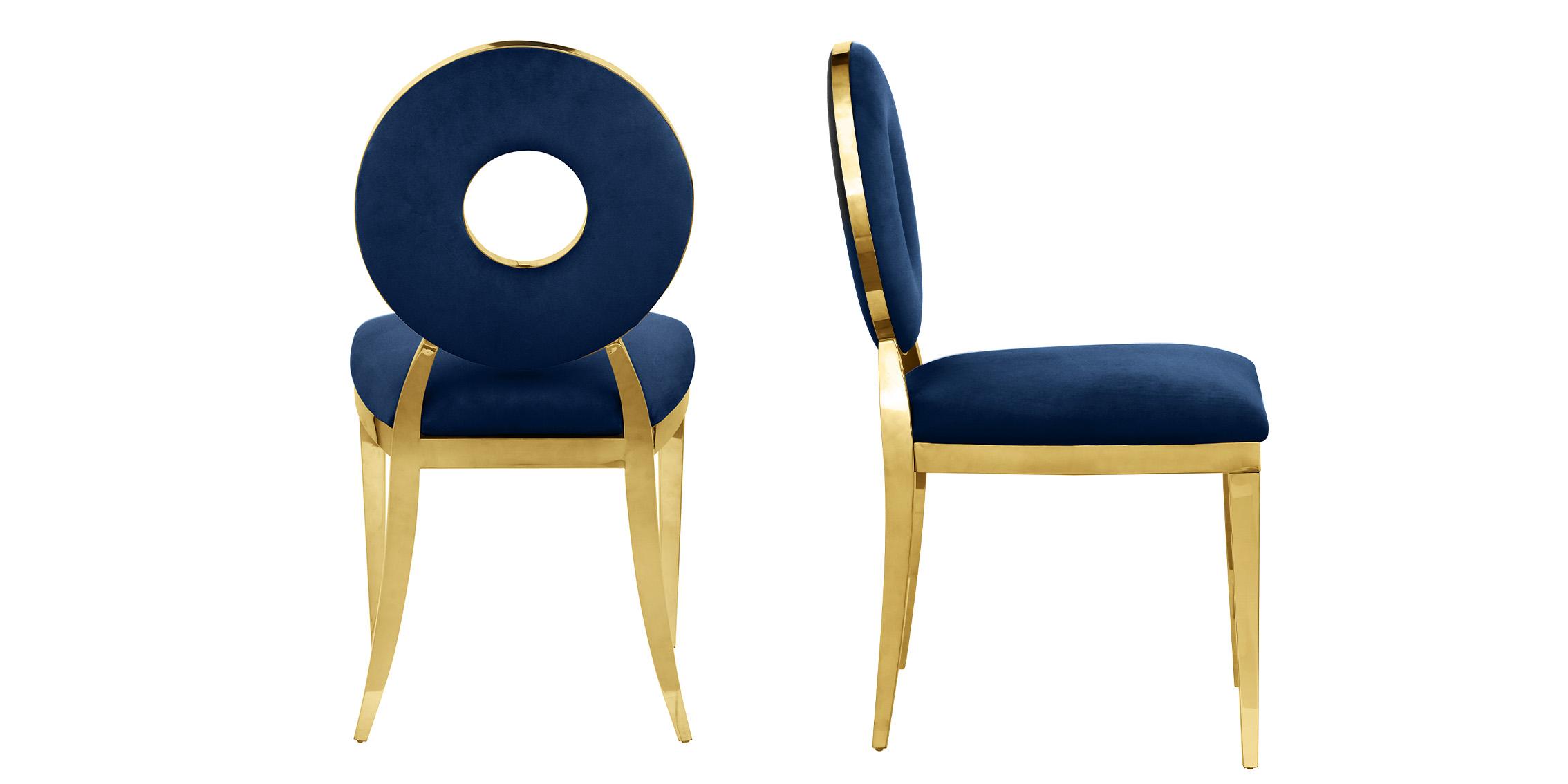 

    
Meridian Furniture CAROUSEL 858Navy-C Dining Chair Set Navy/Gold 858Navy-C
