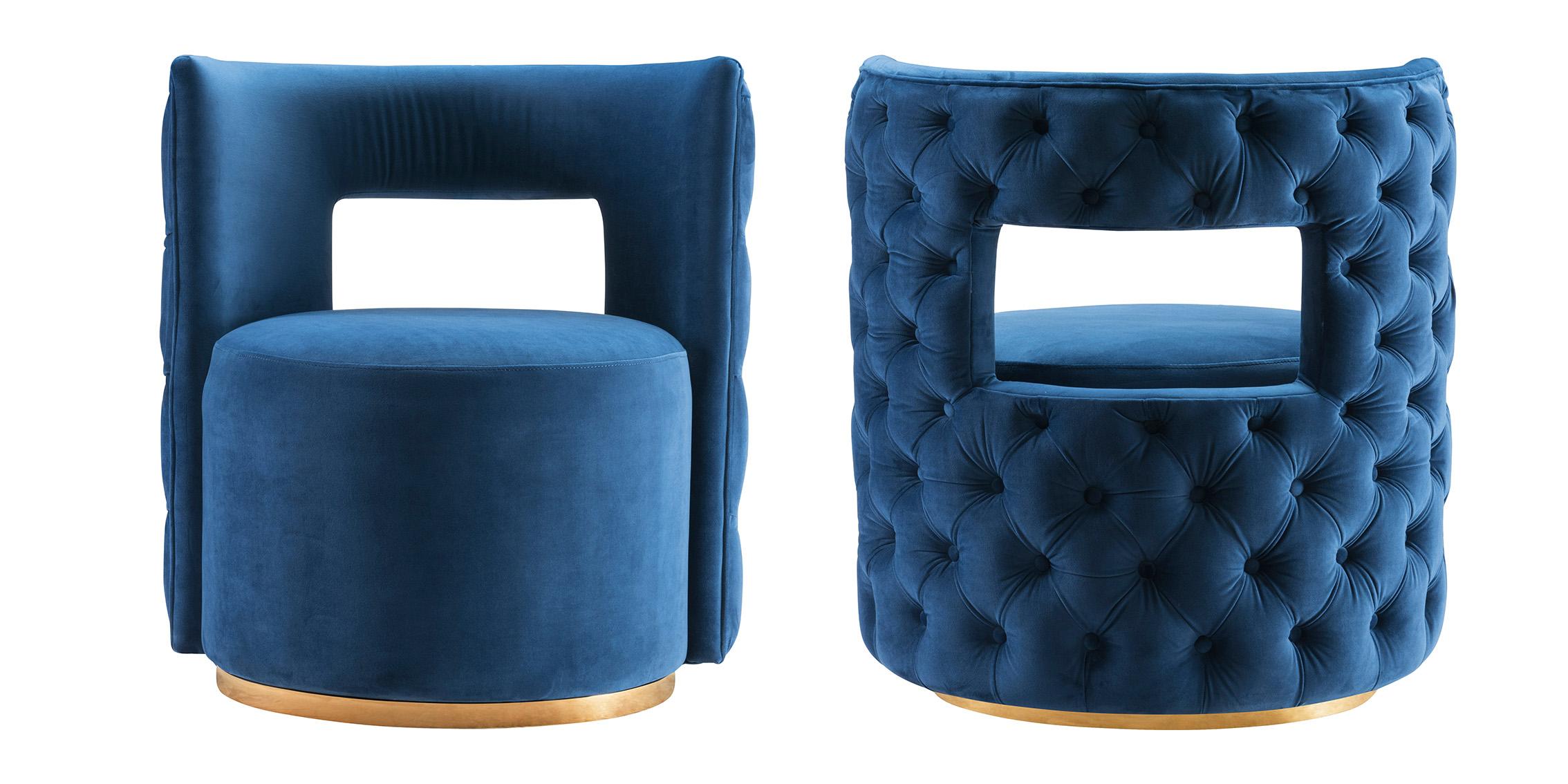 

    
Meridian Furniture THEO 594Navy-Set Arm Chair Set Navy blue/Gold 594Navy-Set-2
