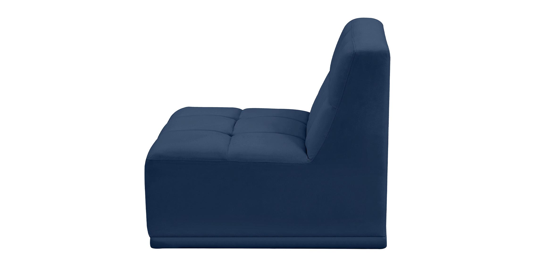 

        
Meridian Furniture RELAX 650Navy-Armless Armless Chair Navy Velvet 094308265988

