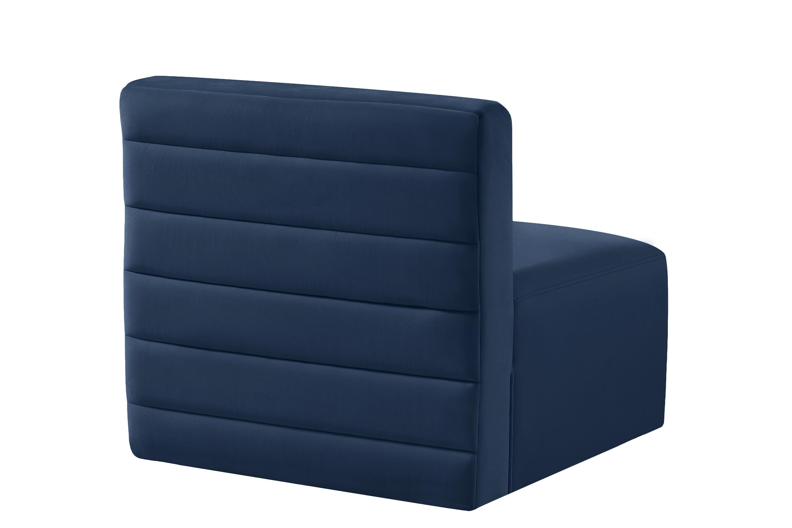 

        
Meridian Furniture Quincy 677Navy-Armless Chair Navy Velvet 94308261478
