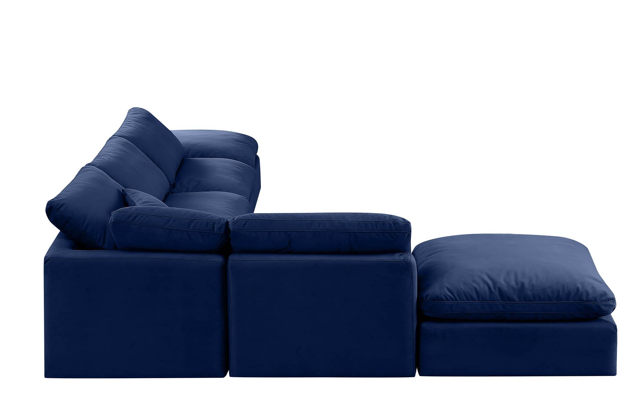 

        
Meridian Furniture INDULGE 147Navy-Sec6E Modular Sectional Sofa Navy Velvet 094308321684
