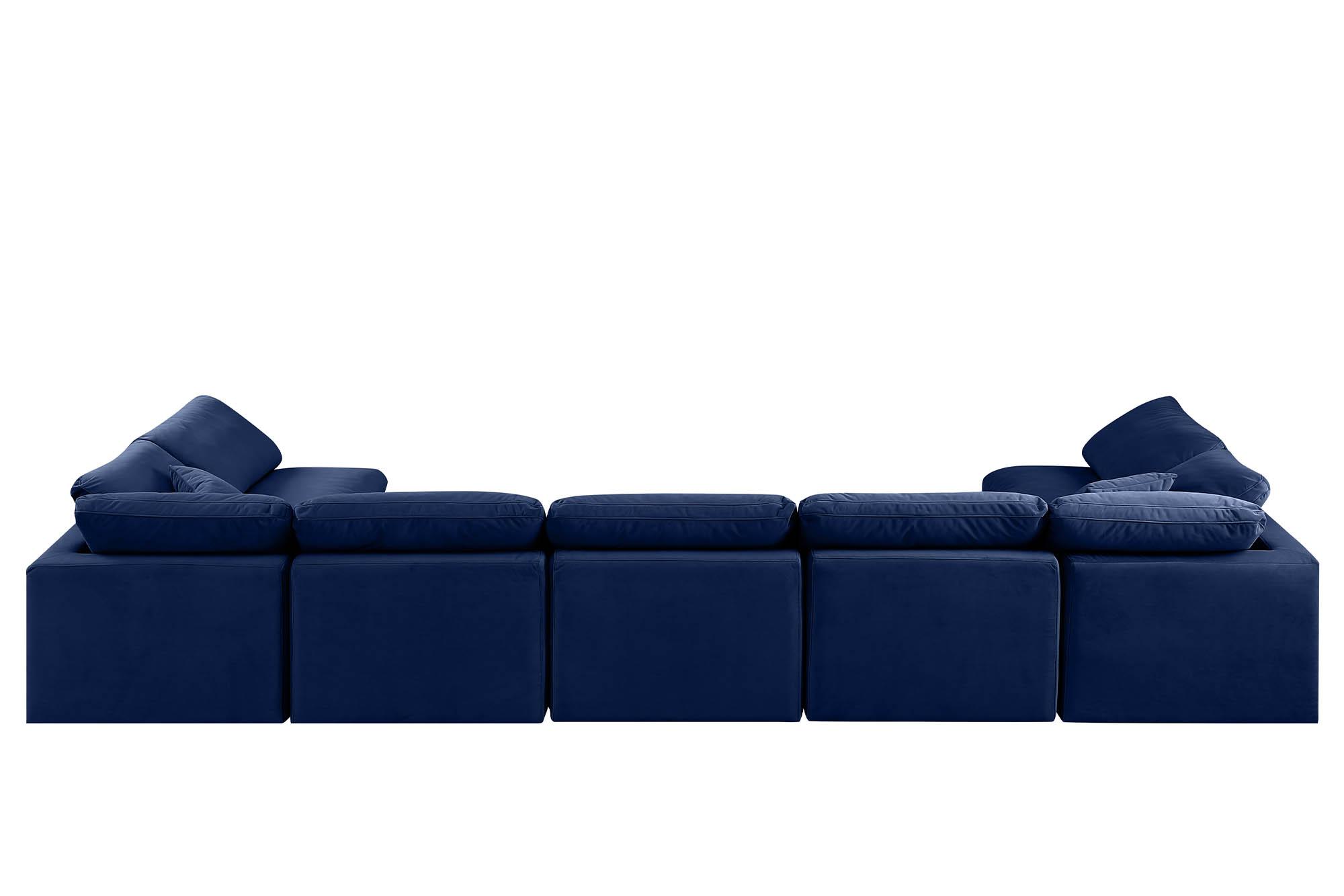 

    
147Navy-Sec7B Meridian Furniture Modular Sectional Sofa
