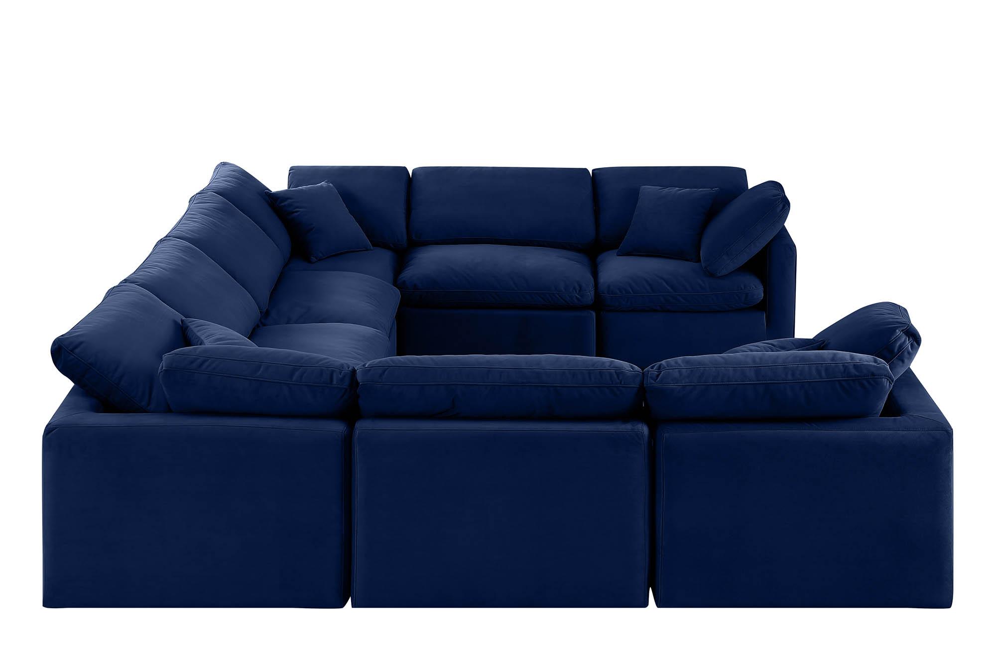 

    
147Navy-Sec8A Meridian Furniture Modular Sectional Sofa
