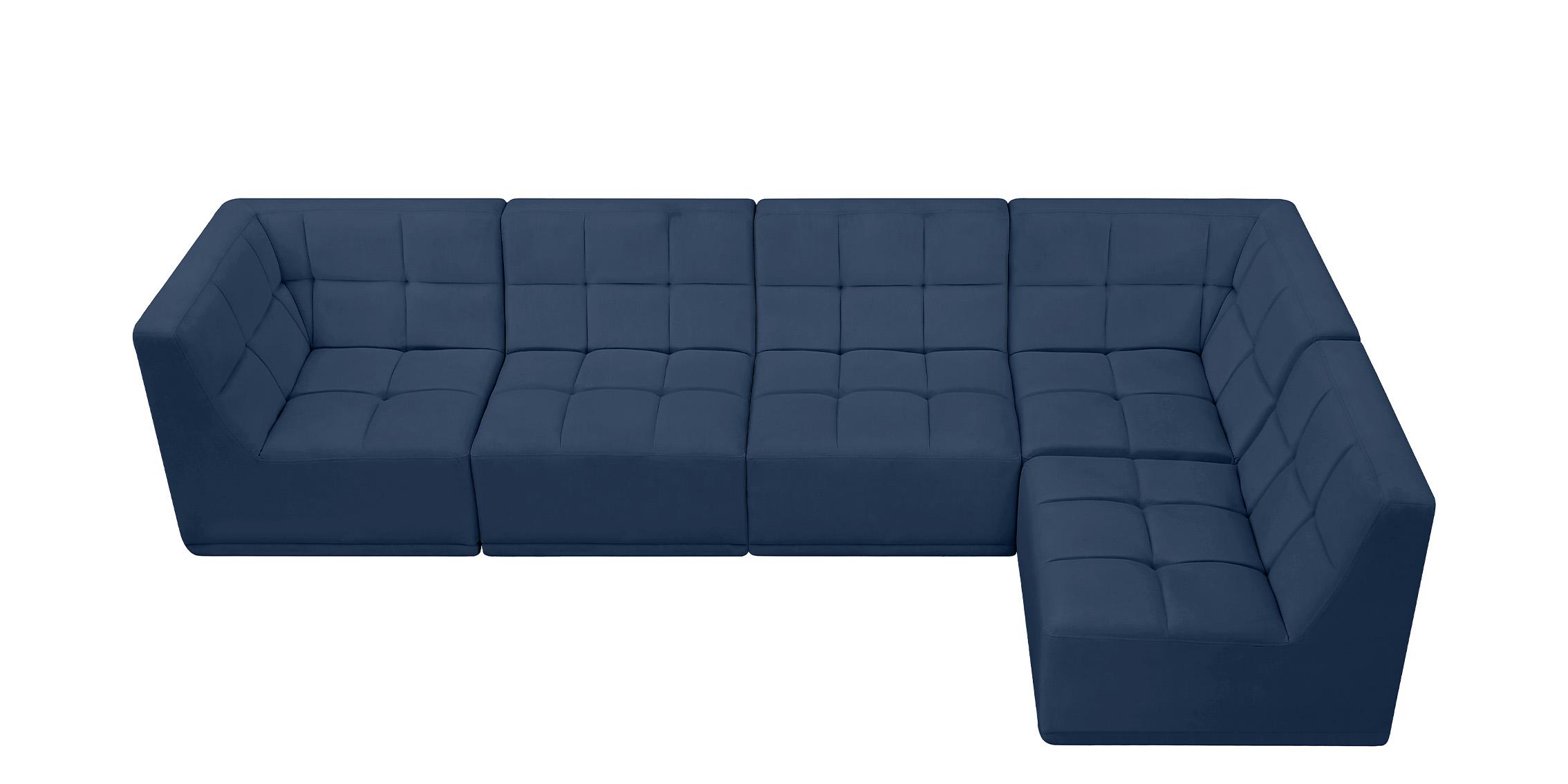 

    
650Navy-Sec5A Meridian Furniture Modular Sectional
