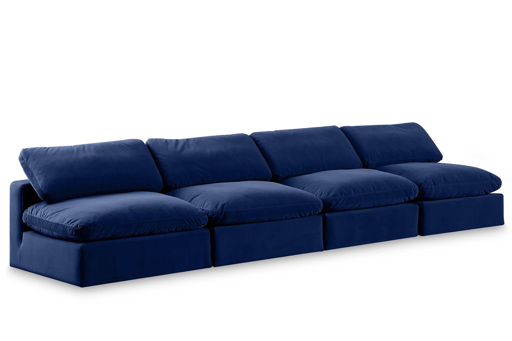 

    
Navy Velvet Modular Sofa COMFY 189Navy-S156 Meridian Contemporary Modern
