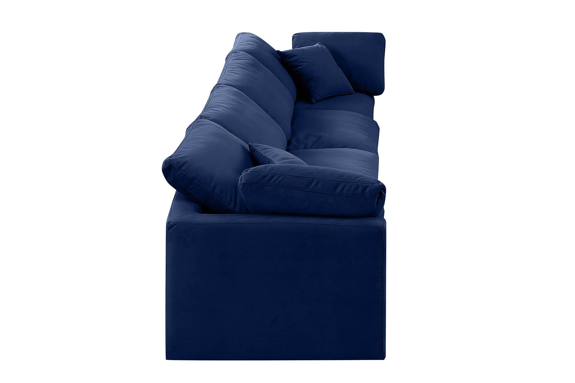 

        
Meridian Furniture INDULGE 147Navy-S140 Modular Sofa Navy Velvet 094308316086

