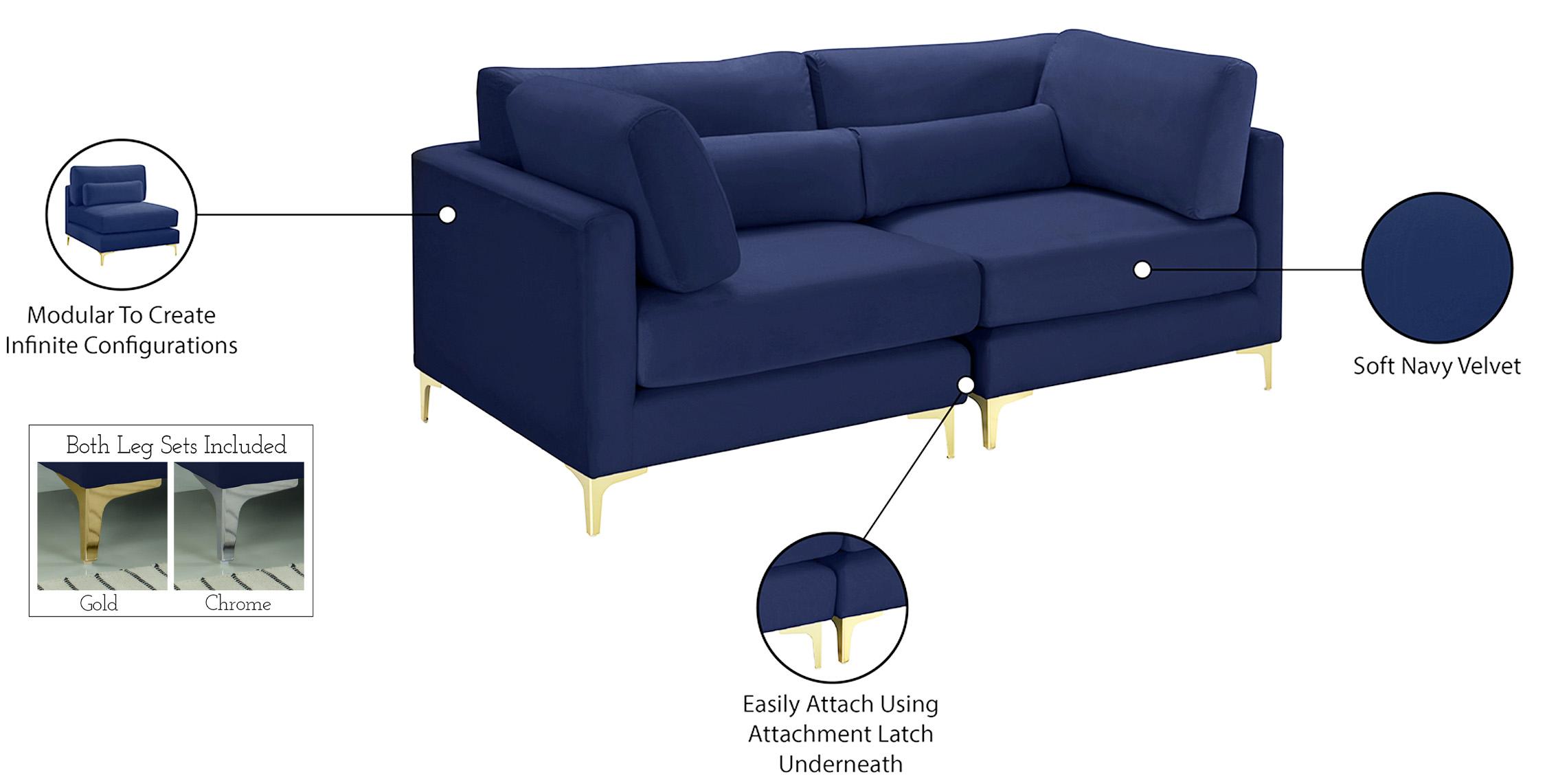 

    
605Navy-S75 Meridian Furniture Modular Sofa
