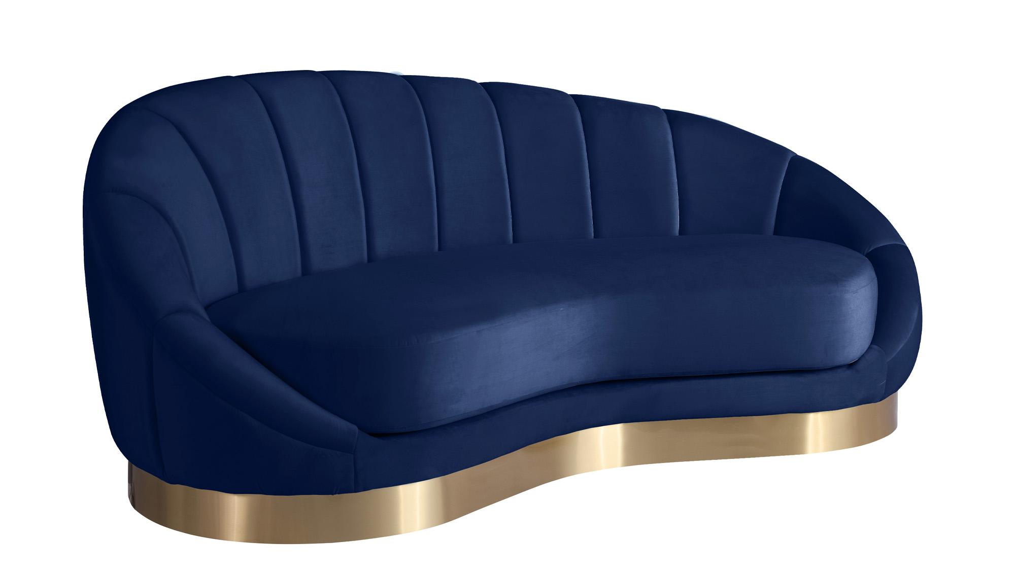 

        
Meridian Furniture SHELLY 623Navy-S-Set-3 Sofa Set Navy Velvet 753359802015

