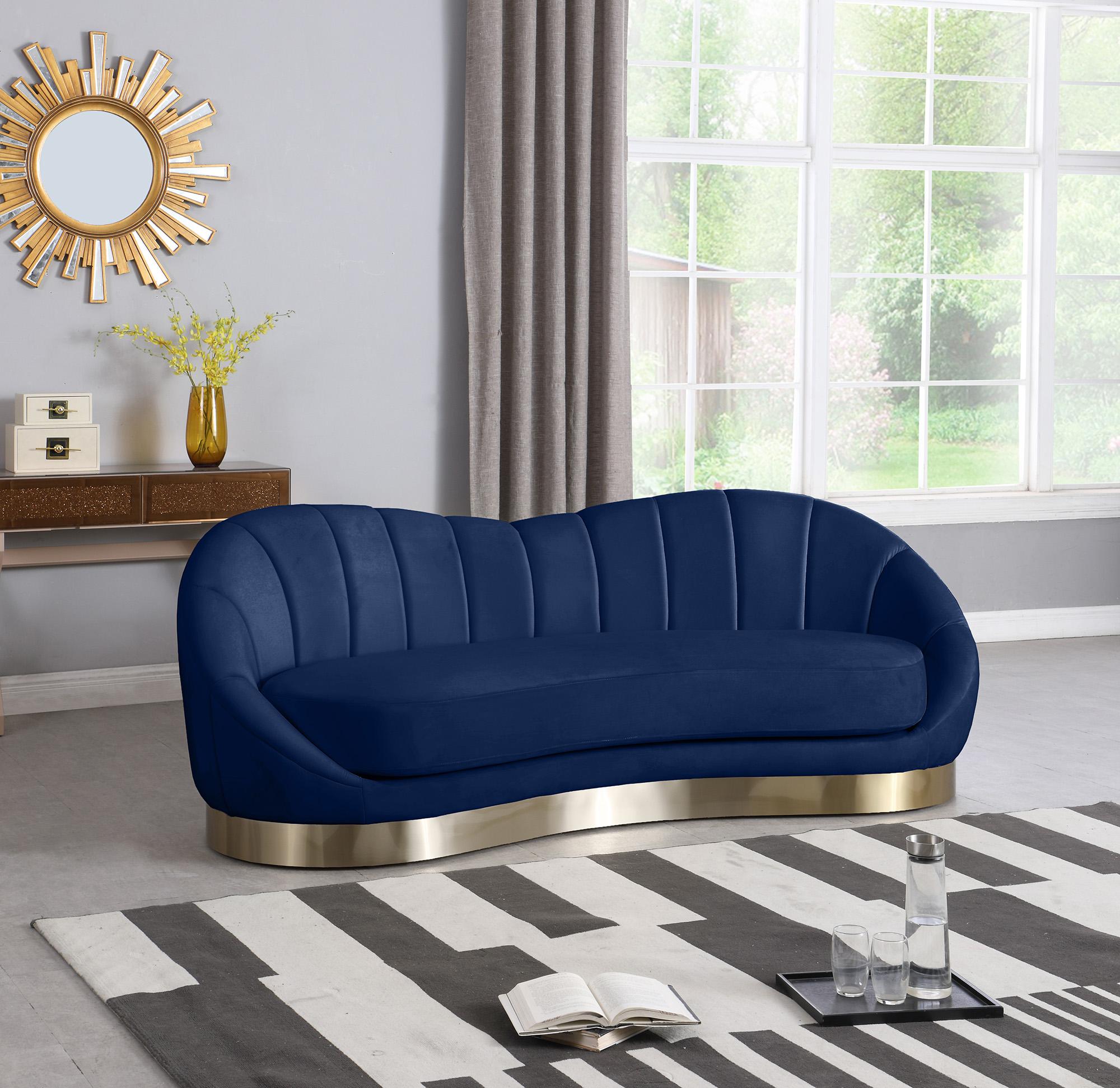 

    
623Navy-S Meridian Furniture Sofa
