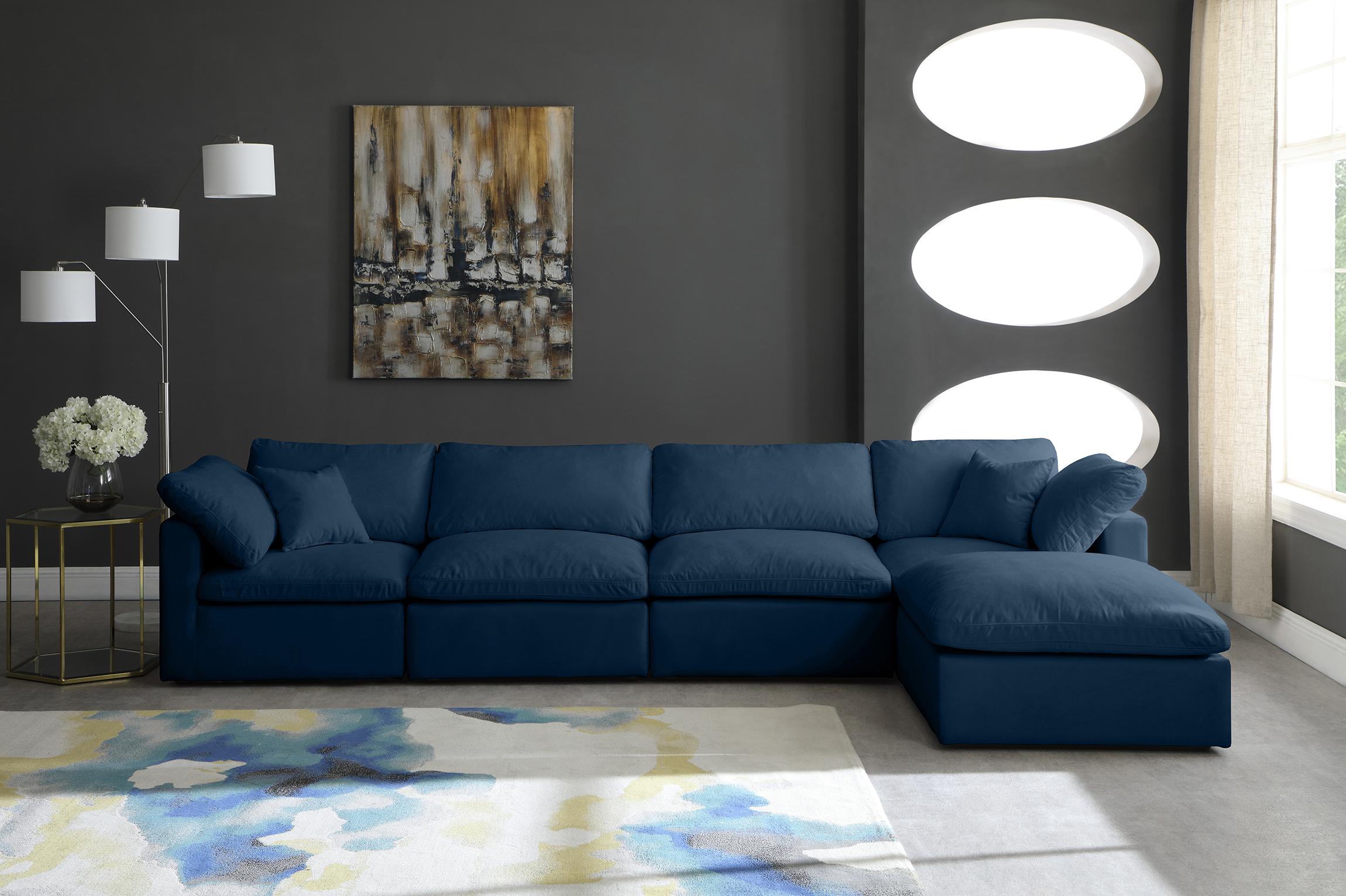 

        
Meridian Furniture 602Navy-Sec5A Modular Sectional Sofa Navy Fabric 753359805917
