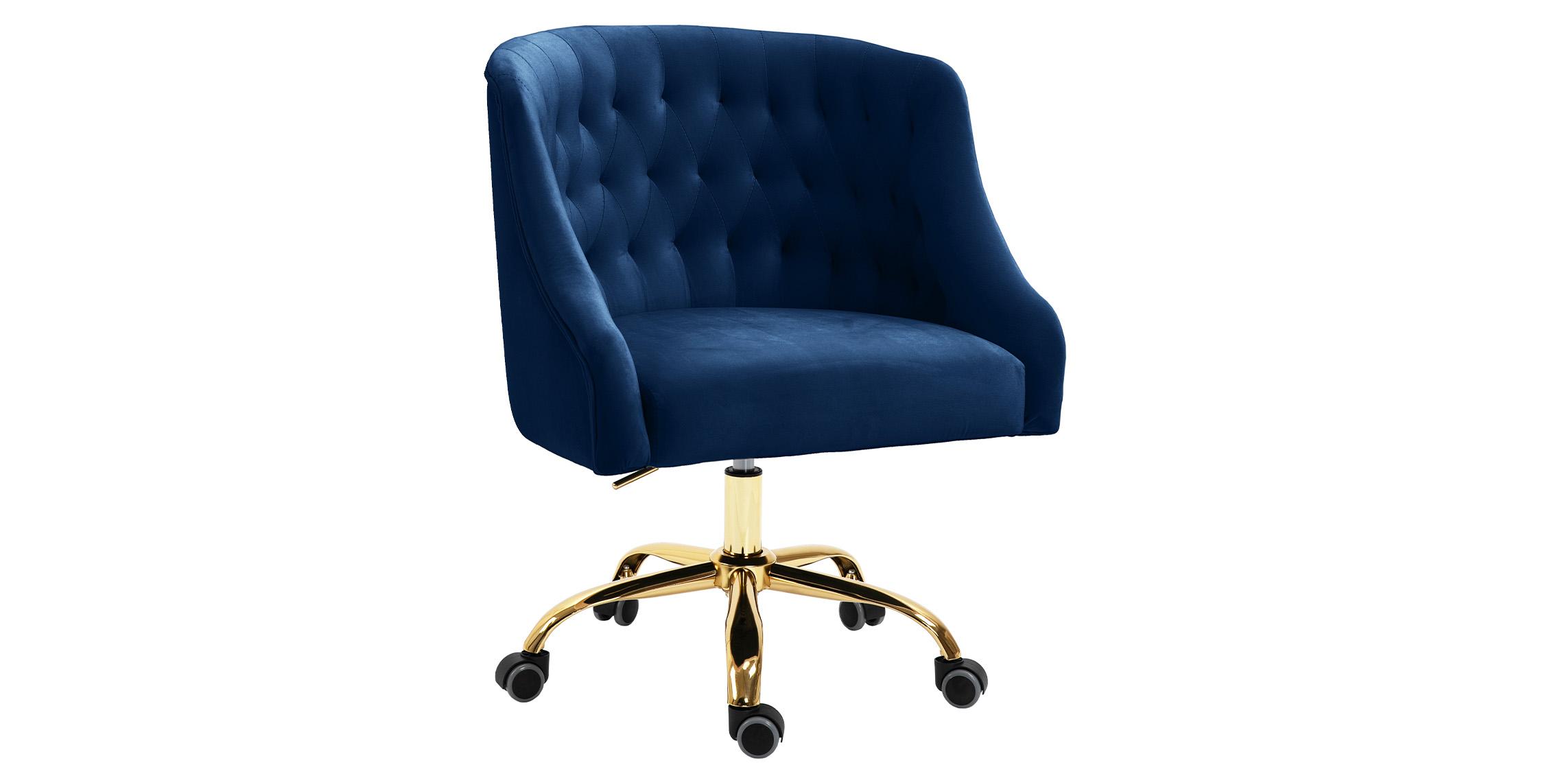 Contemporary, Modern Office Chair ARDEN 161Navy 161Navy in Navy Fabric