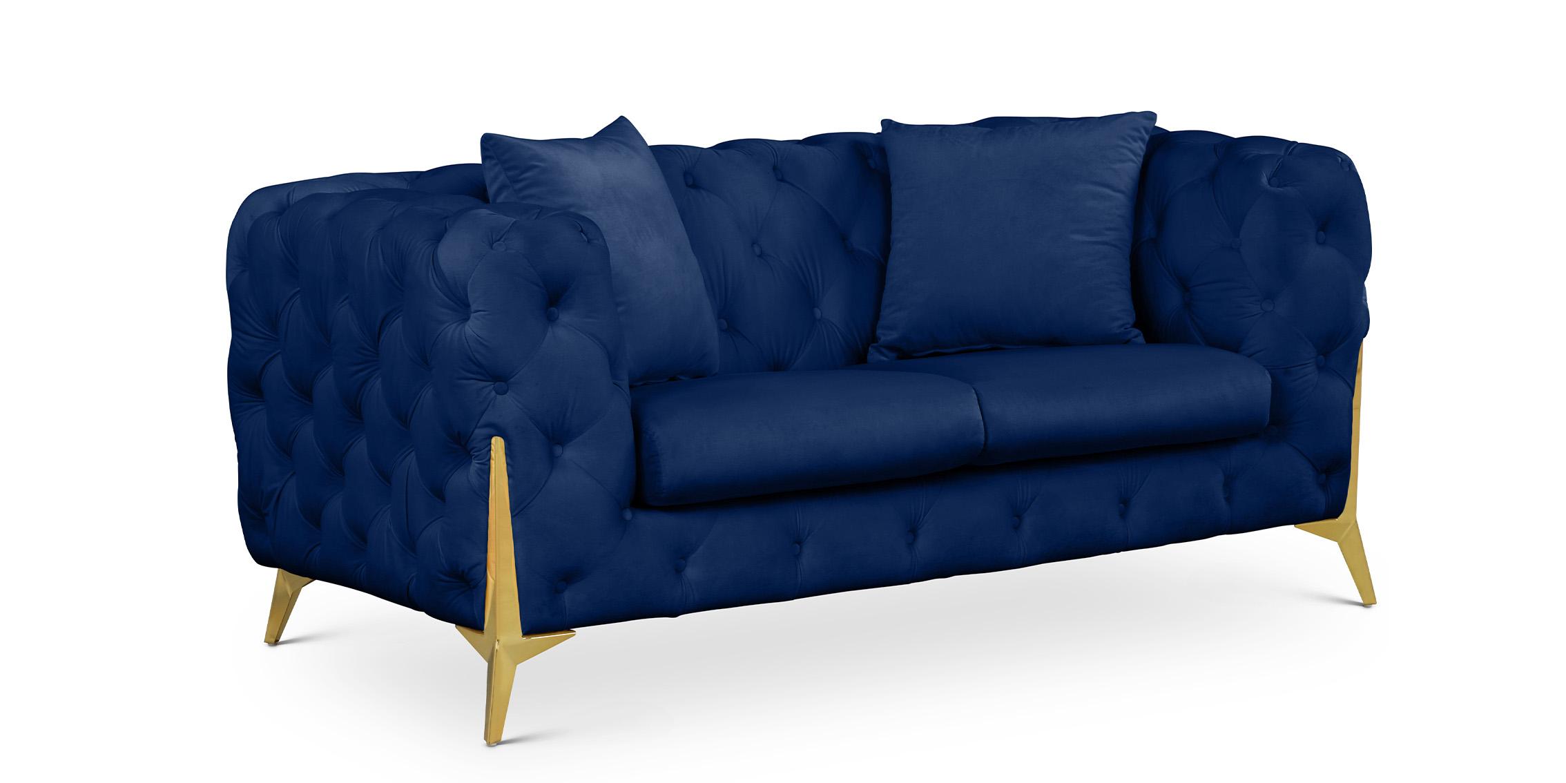

        
Meridian Furniture KINGDOM 695Navy Sofa Set Navy Velvet 094308258430
