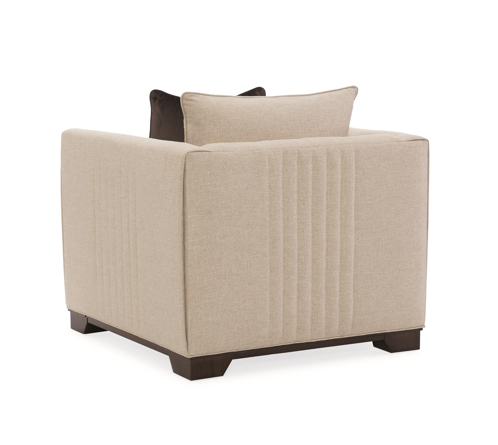 

        
Caracole MODERNE SOFA Sofa and Chair Brown/Beige Fabric 662896020793
