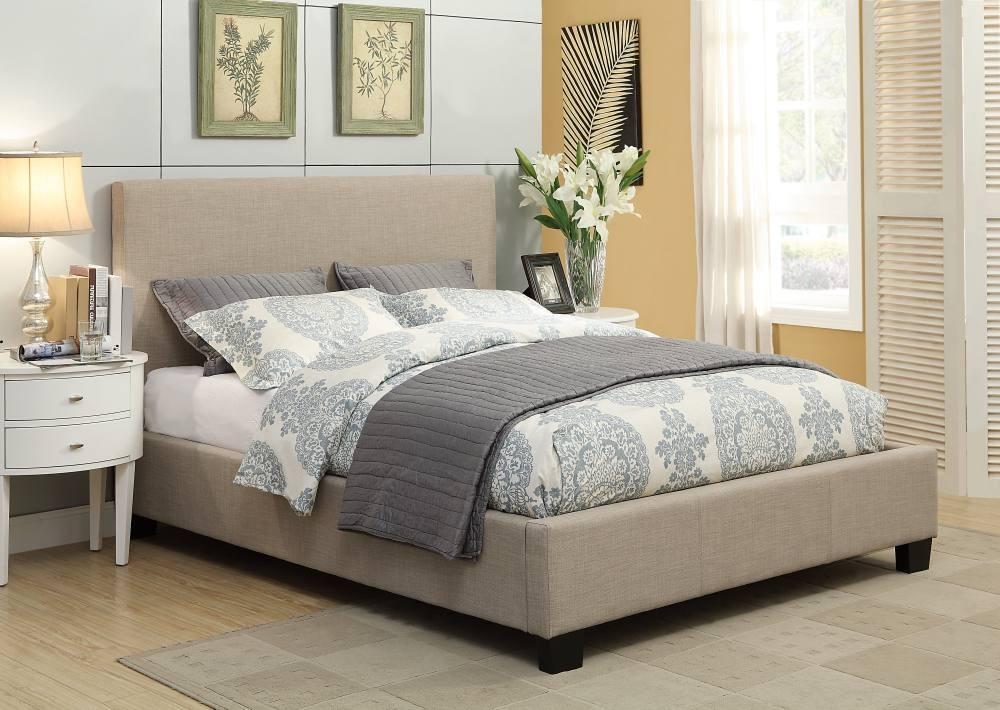 

    
Neutral Linen Fabric Platform Full Bed ST. PIERRE by Modus Furniture
