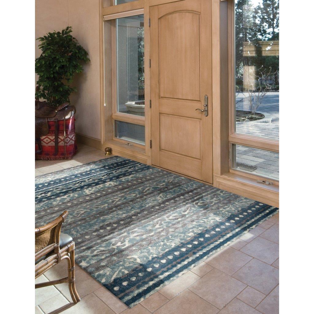 

    
Newcastle Flowing Blue 3 ft. 11 in. x 5 ft. 7 in. Area Rug by Art Carpet
