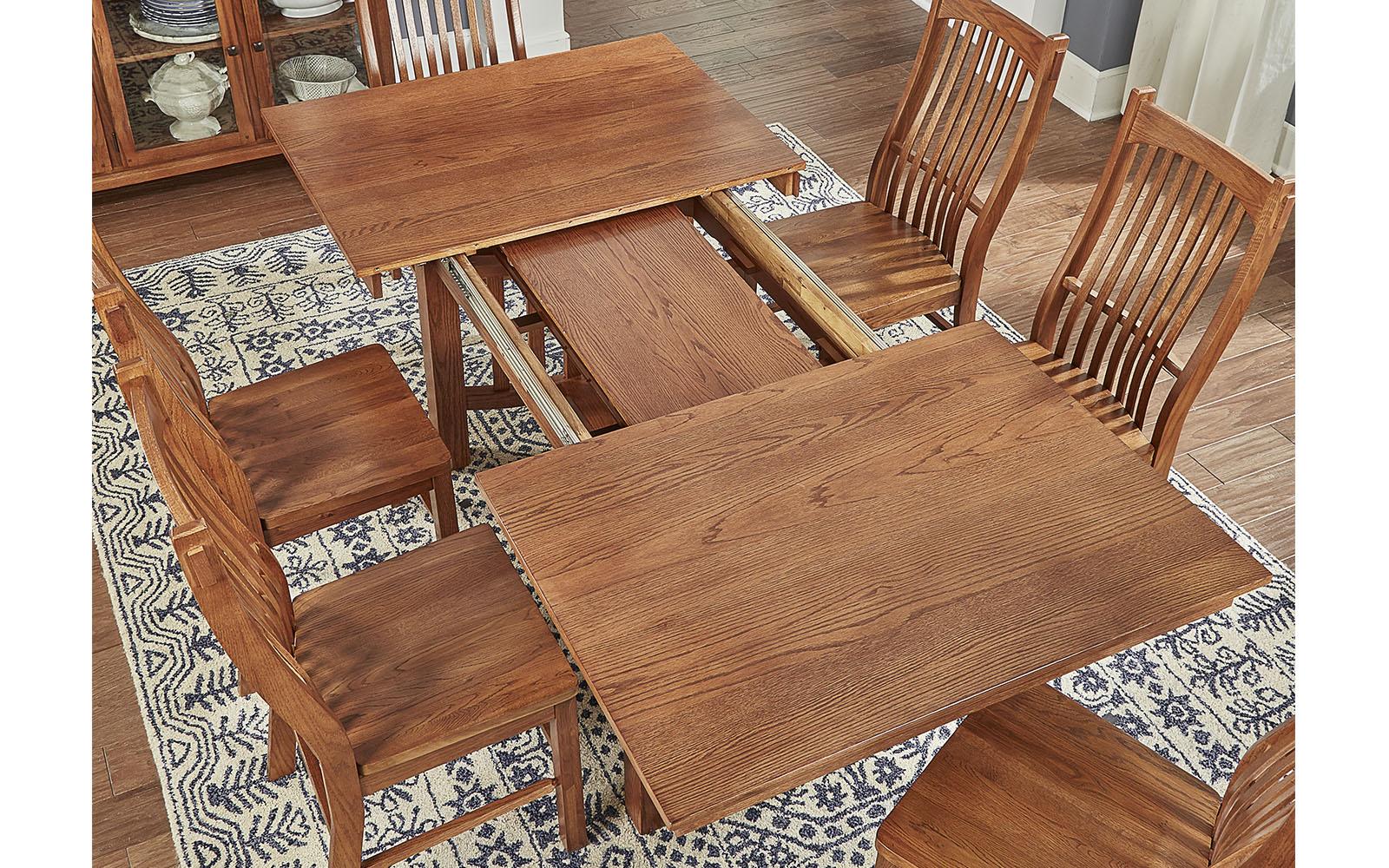

    
A America Laurelhurst Dining Table Set Brown/Oak LAUOA6320-Set-5
