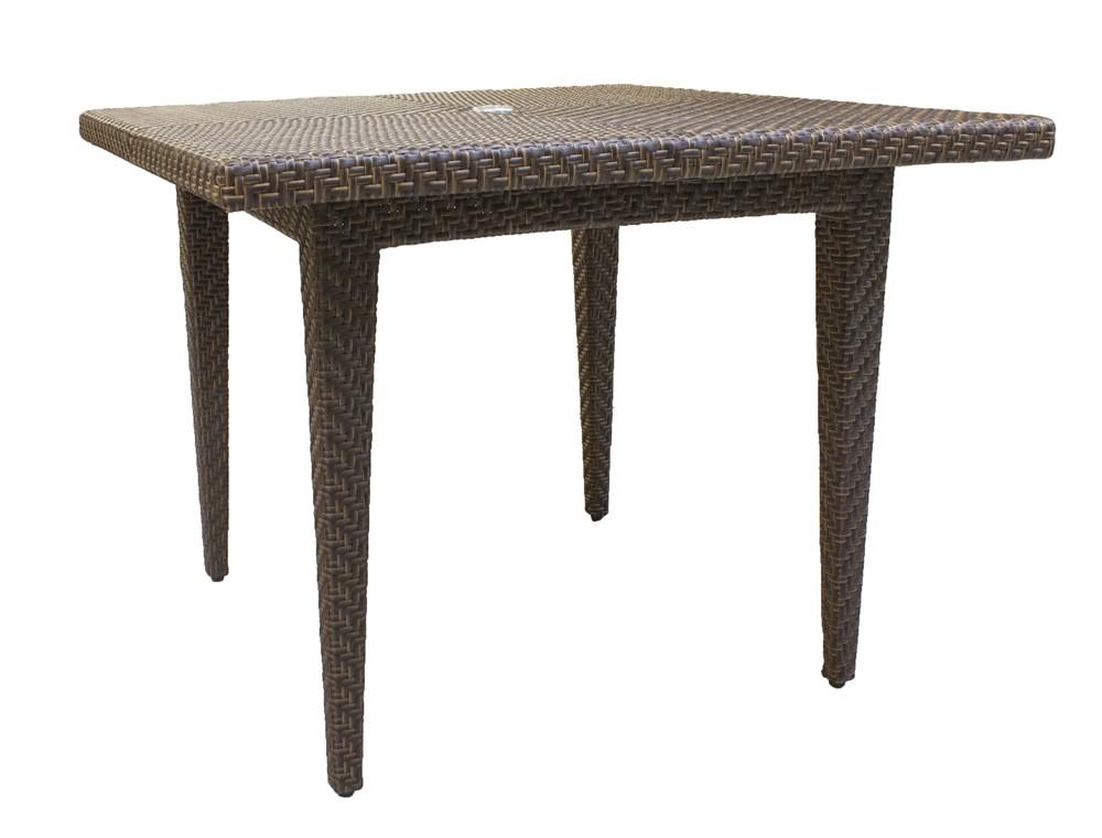 Classic Outdoor Dining Table Oasis PJO-2201-JBP-40 G-1801-40 in Brown 