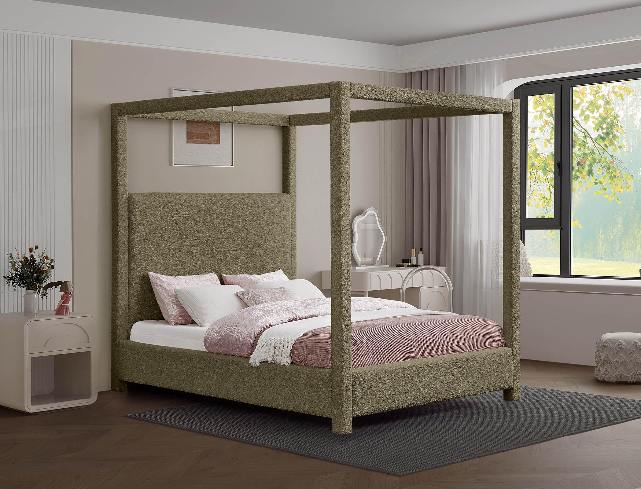 

    
Olive Boucle Canopy King Bed EdenOlive-K Meridian Modern Contemporary
