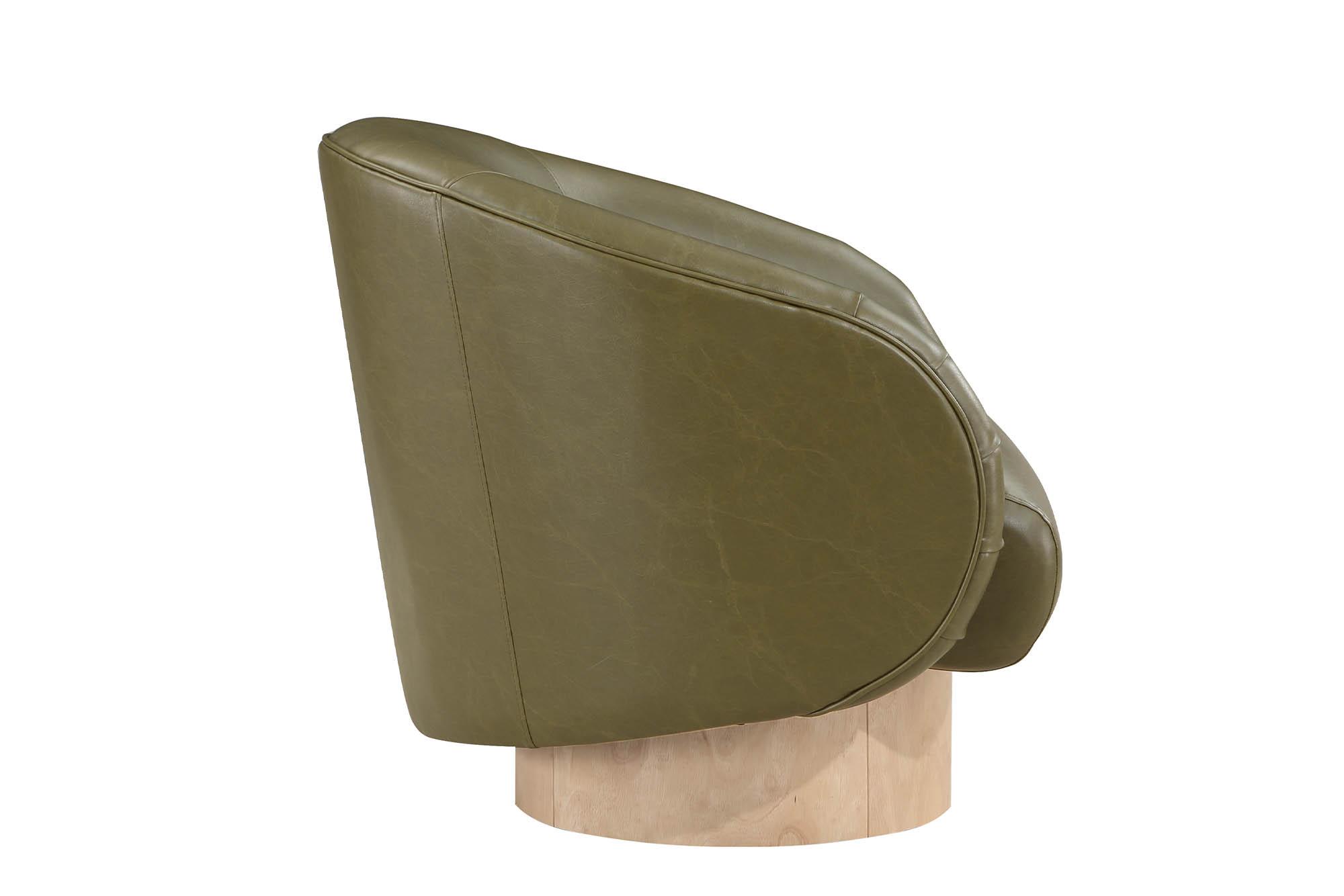 

        
Meridian Furniture GIBSON 484Olive Swivel Chair Olive Faux Leather 094308302362
