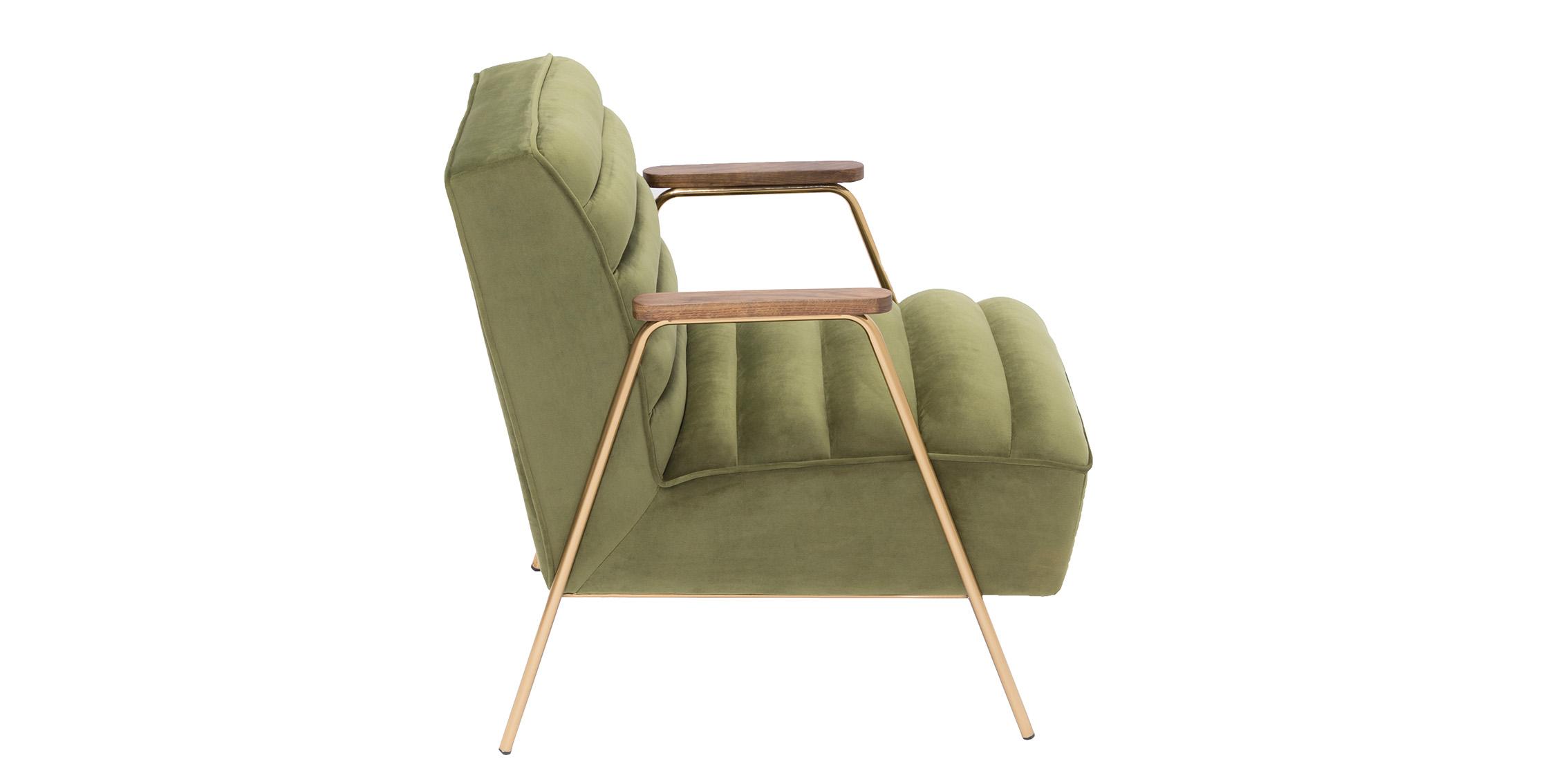 

    
Meridian Furniture WOODFORD 521Olive Accent Chair Olive/Gold 521Olive
