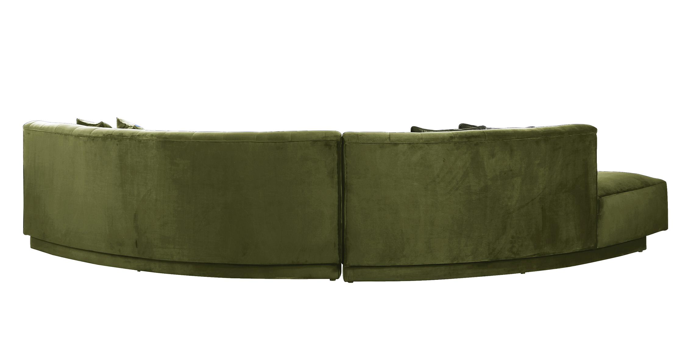 

    
641Olive-Sectional-Set-2 Olive Velvet Tufted Sectional Sofa Set 2Pcs KENZI 641Olive Meridian Contemporary
