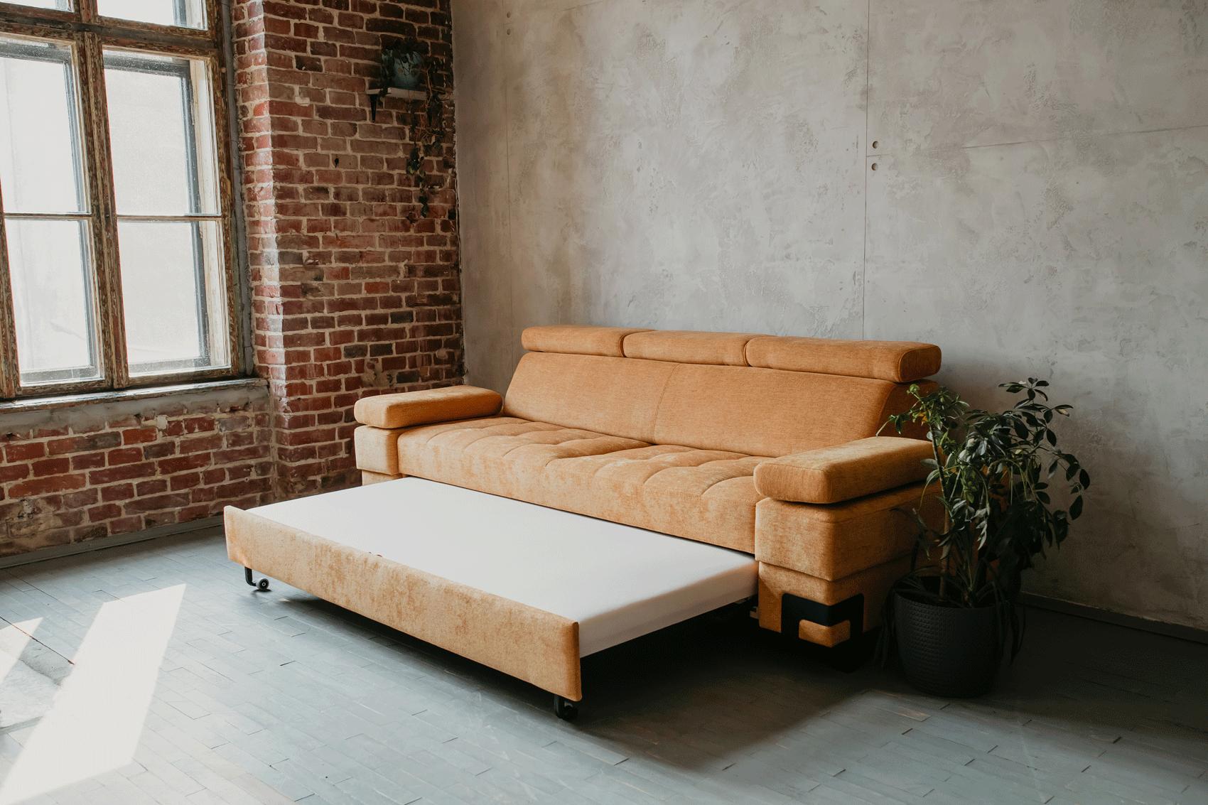 

    
GARDASOFABED Orange Fabric Sofa Bed GARDA ESF Contemporary Modern By Mikhail Di Oro
