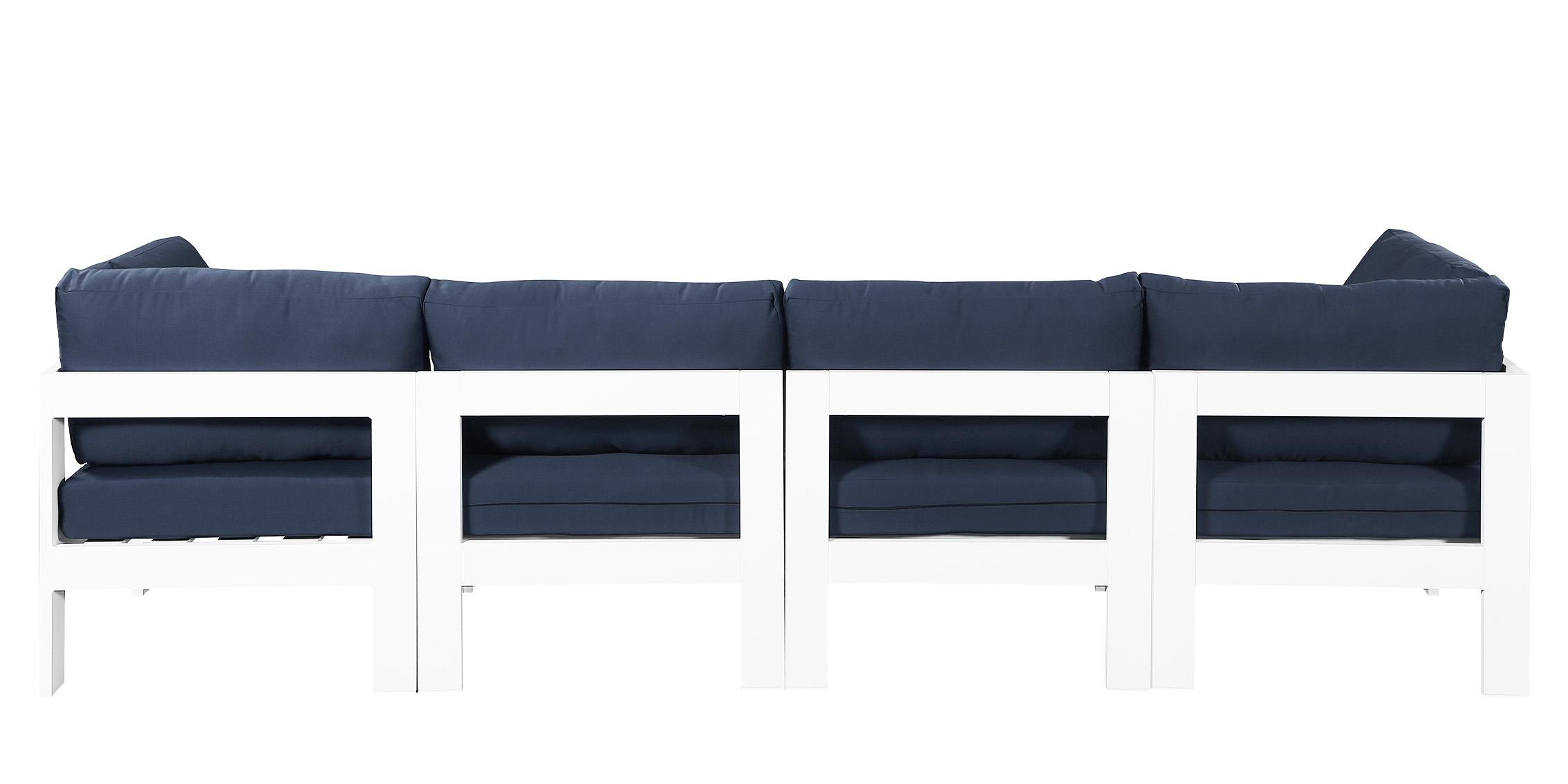 

        
Meridian Furniture NIZUC 375Navy-S120A Patio Sofa Navy/White Fabric 94308260723
