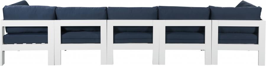 

        
Meridian Furniture NIZUC 375Navy-S150A Patio Sofa Navy/White Fabric 94308260747
