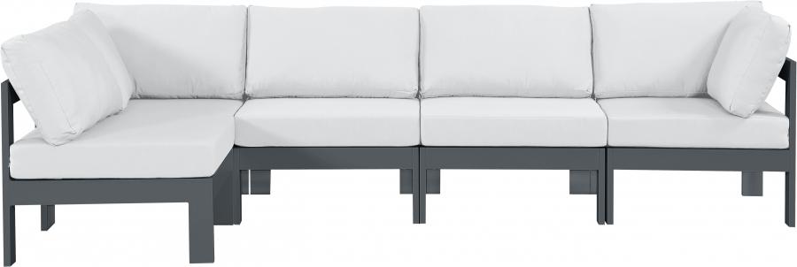 

    
Meridian Furniture NIZUC 376White-Sec5C Patio Sectional White/Gray 376White-Sec5C
