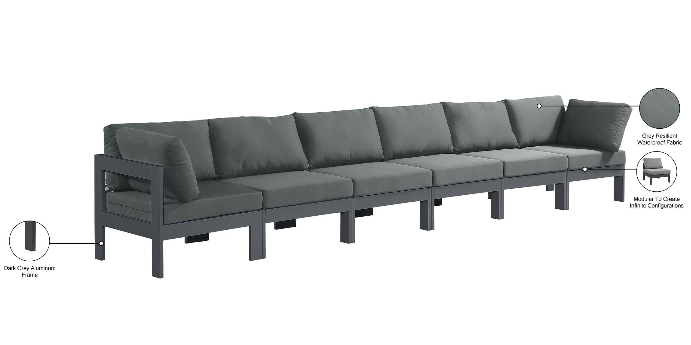 

    
376Grey-S180A Meridian Furniture Patio Sofa
