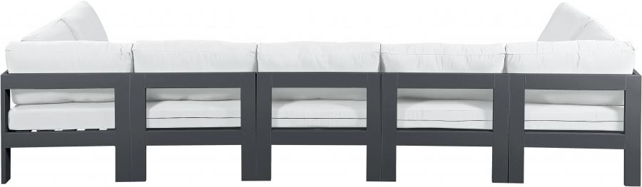 

                    
Meridian Furniture NIZUC 376White-Sec7C Patio Sectional White/Gray Fabric Purchase 
