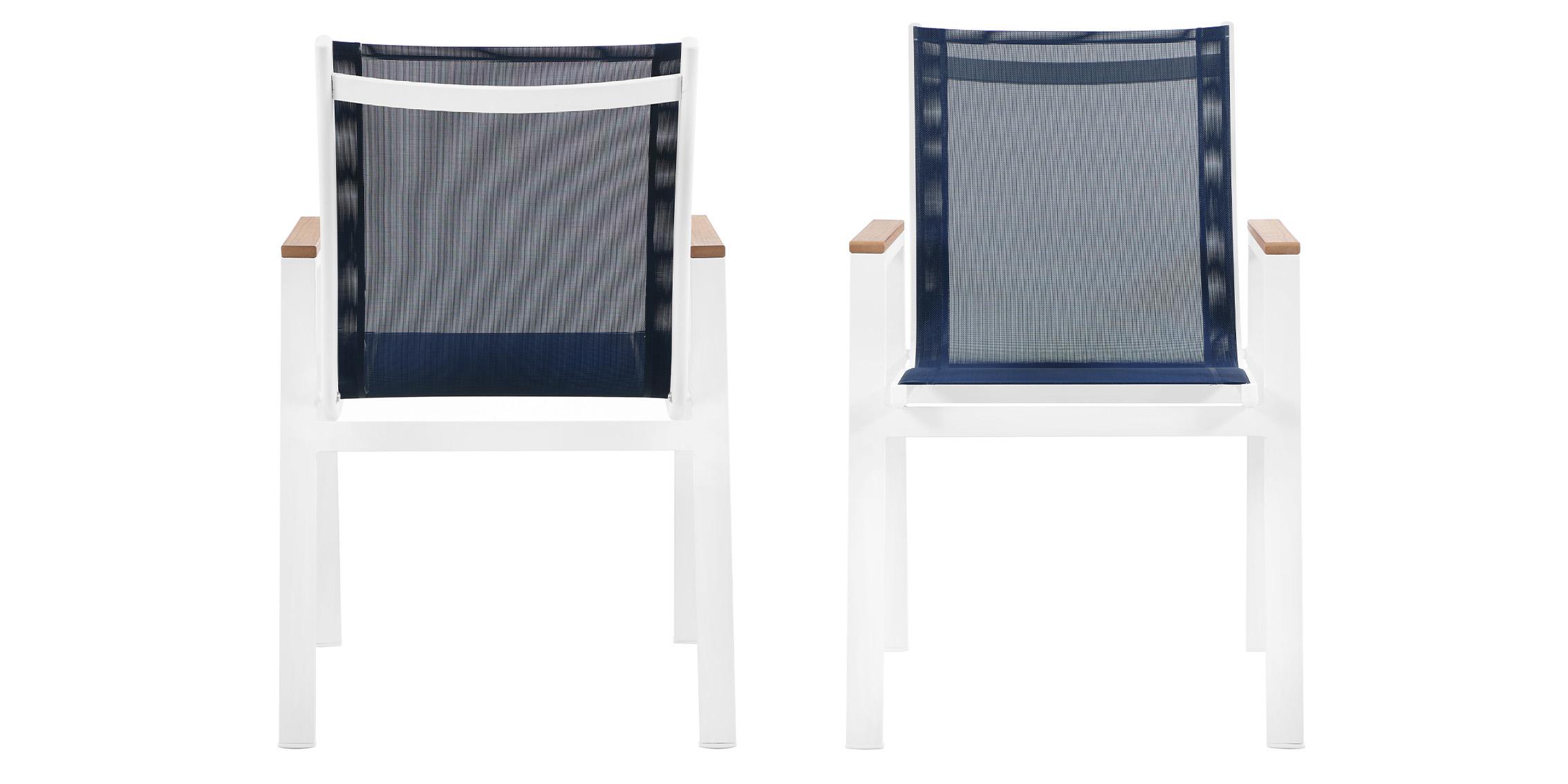 

    
Outdoor Patio Dining Chair Set 2Pcs NIZUC 365Navy-AC Meridian Contemporary
