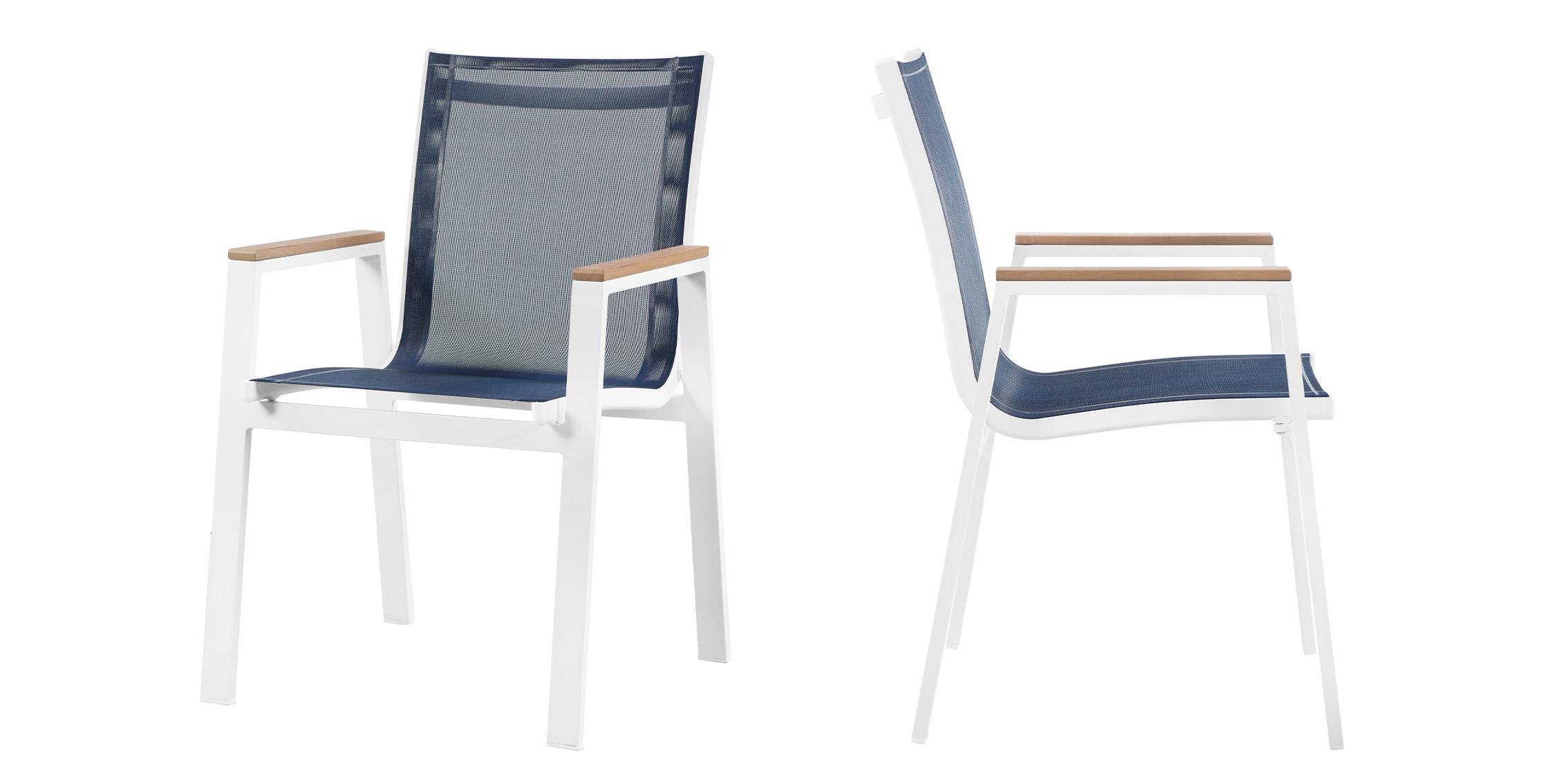 

    
Meridian Furniture NIZUC  365Navy-AC Patio Chair Set Navy/White 365Navy-AC
