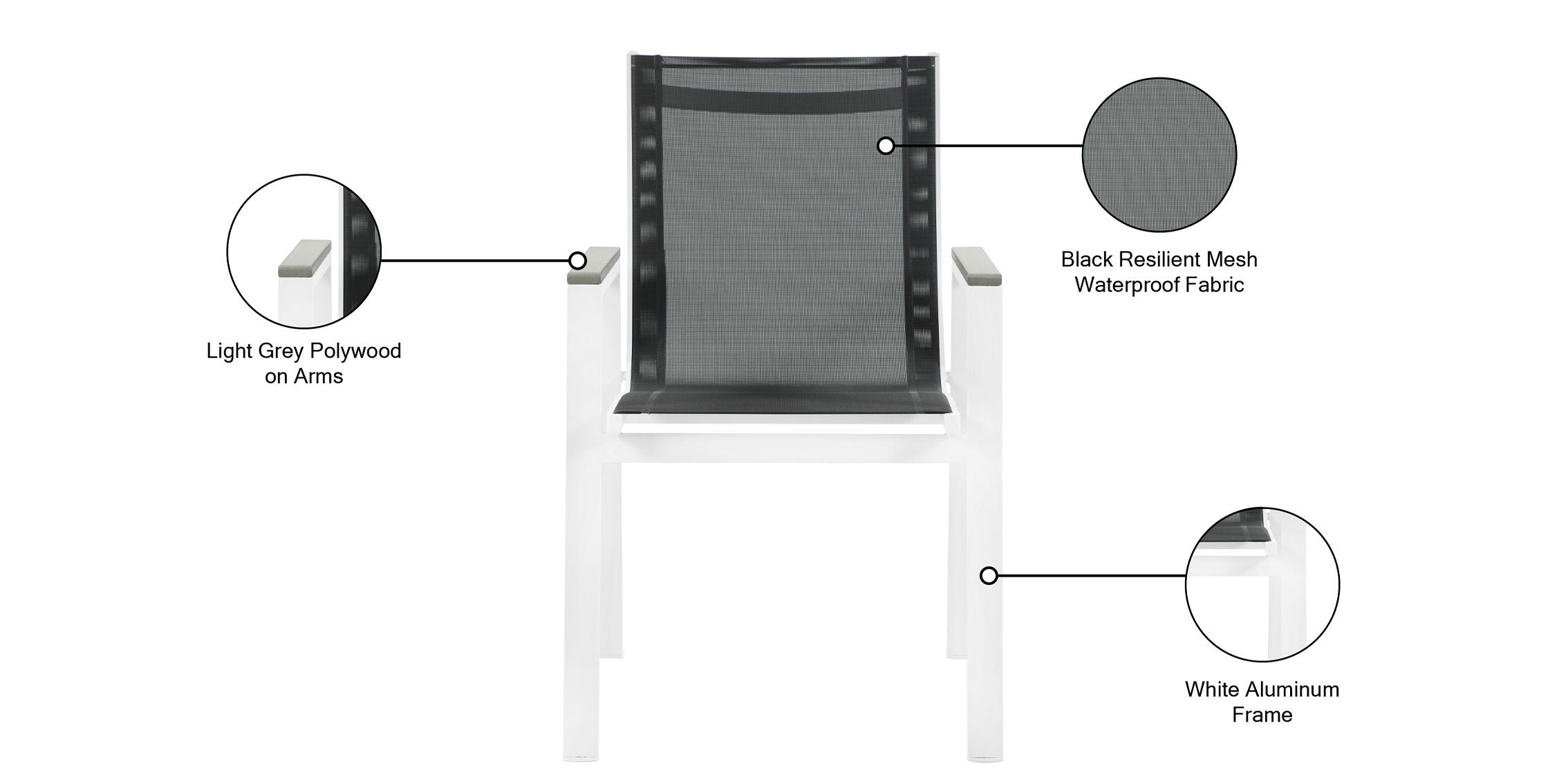 

    
366Black-AC Meridian Furniture Patio Chair Set
