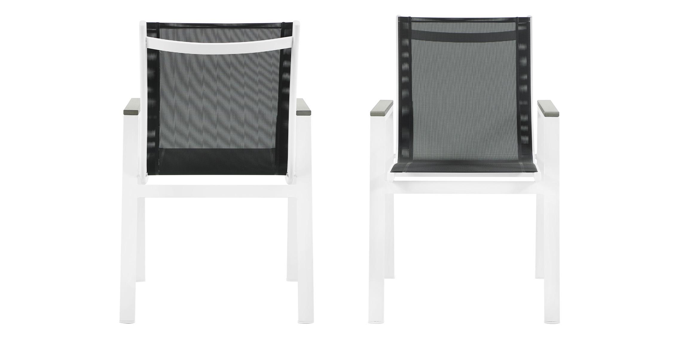 

    
Outdoor Patio Dining Chair Set 2Pcs NIZUC 366Black-AC Meridian Contemporary
