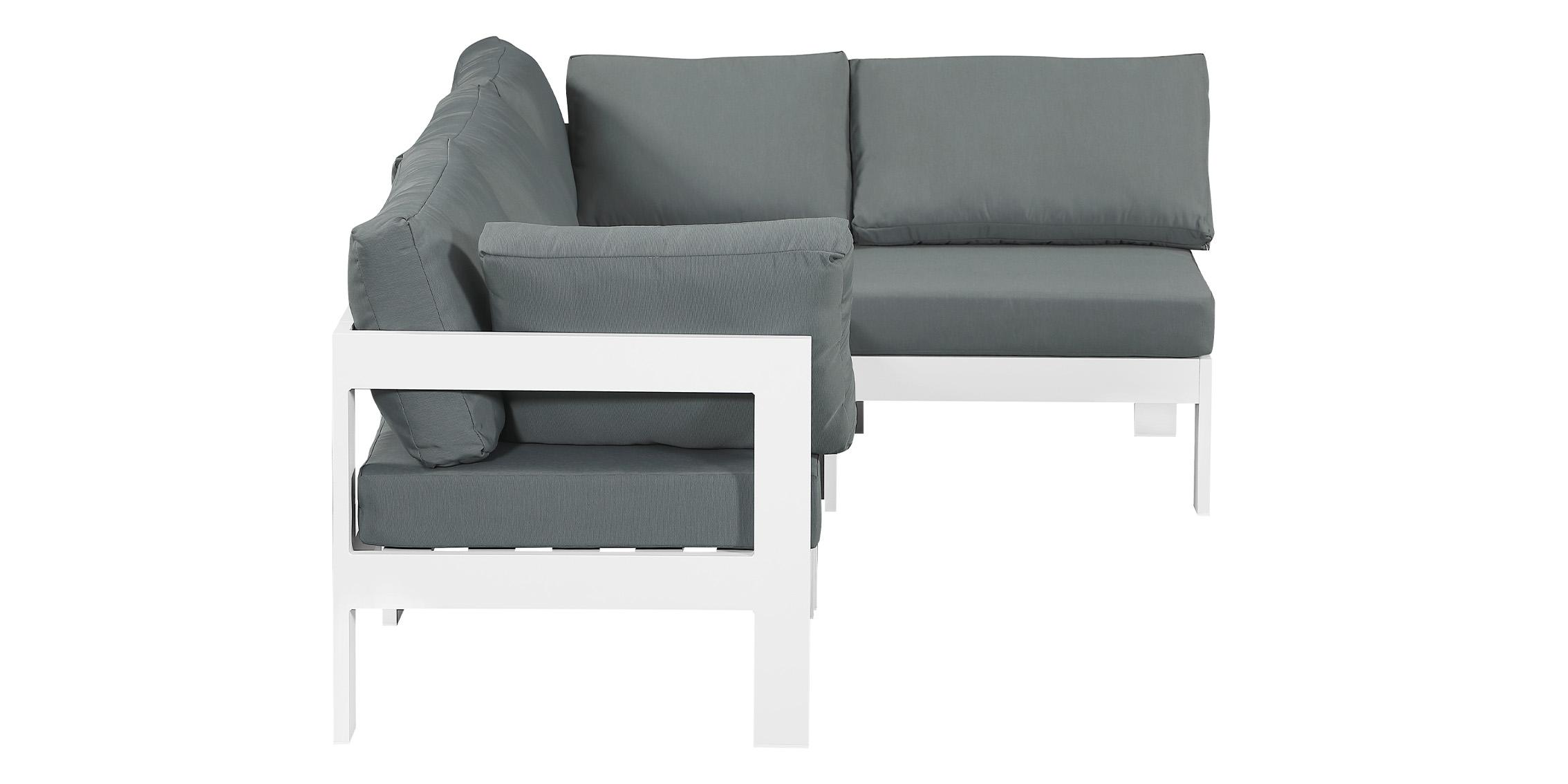 

    
Meridian Furniture NIZUC 375Grey-Sec4A Patio Sectional White/Gray 375Grey-Sec4A
