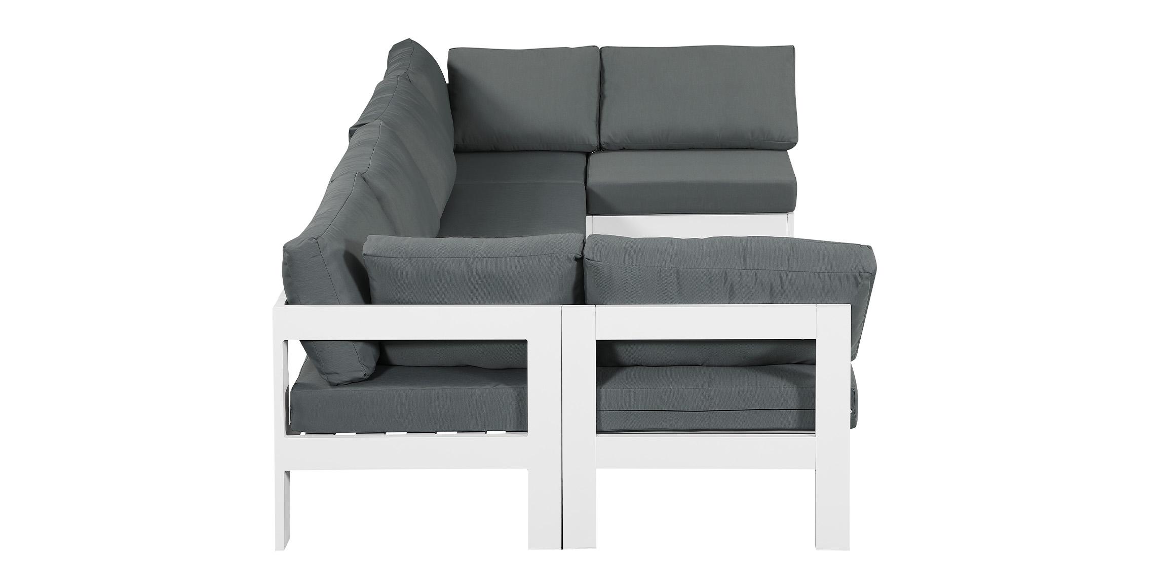 

    
Meridian Furniture NIZUC 375Grey-Sec6B Patio Sectional White/Gray 375Grey-Sec6B
