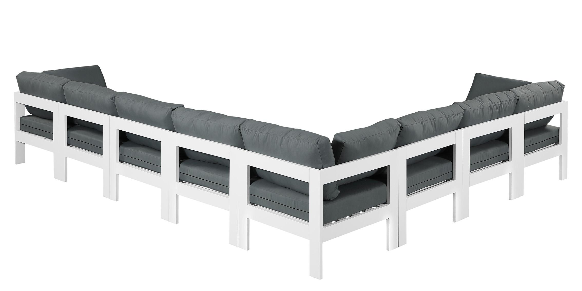 

    
Meridian Furniture NIZUC 375Grey-Sec8A Patio Sectional White/Gray 375Grey-Sec8A
