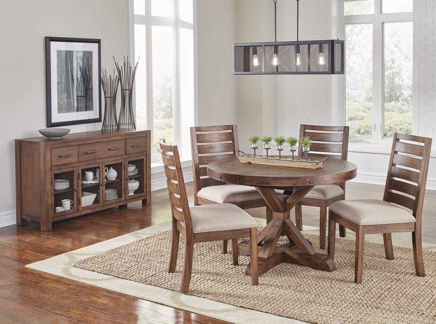 

        
A America Anacortes Dining Table Brown  00767630080023
