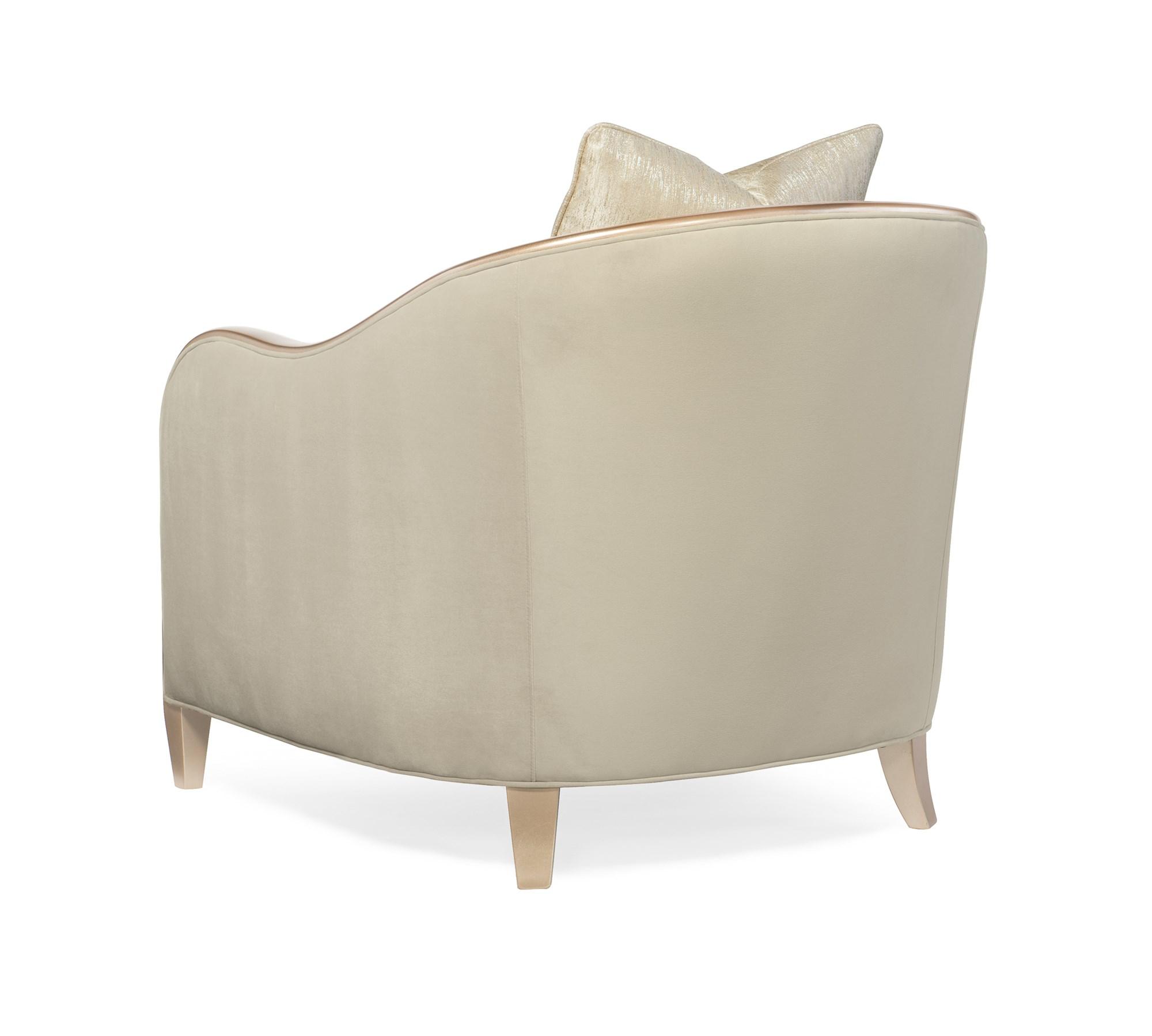 

        
Caracole ADELA CHAIR Armchair Taupe/Ivory Fabric 662896019032
