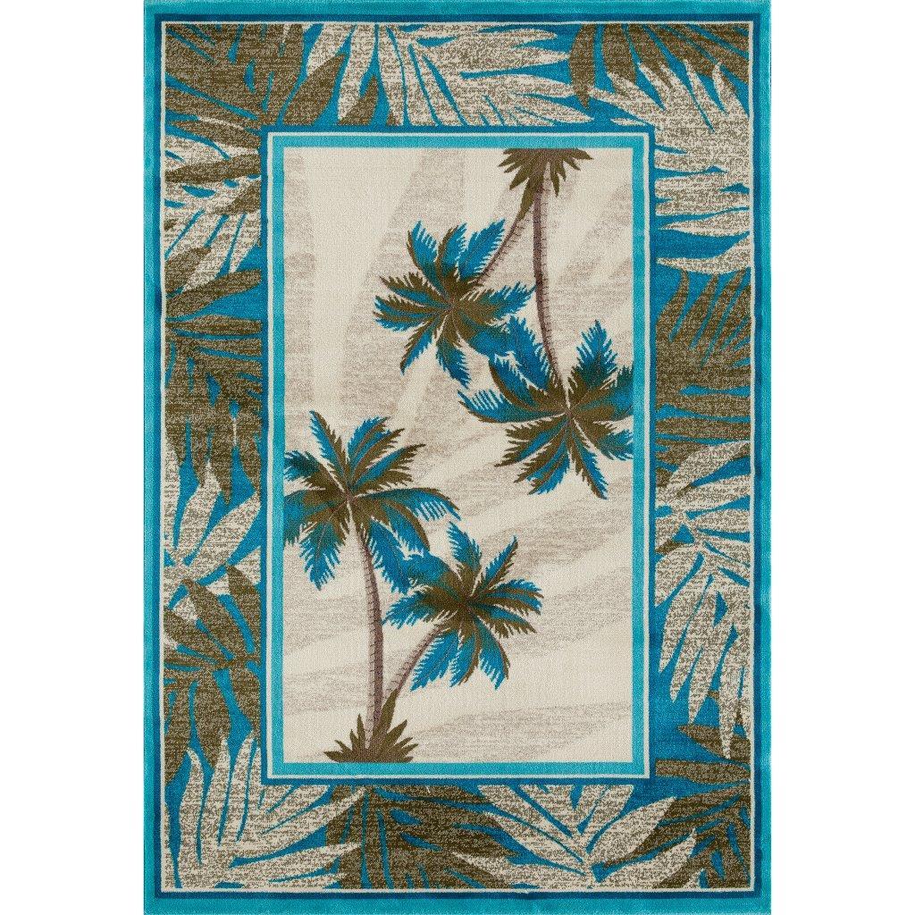

    
Palmyra Frond Aqua 2 ft. 7 in. x 3 ft. 11 in. Area Rug by Art Carpet
