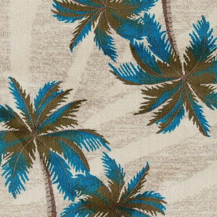 

    
Palmyra Frond Aqua 7 ft. 10 in. Round Area Rug by Art Carpet
