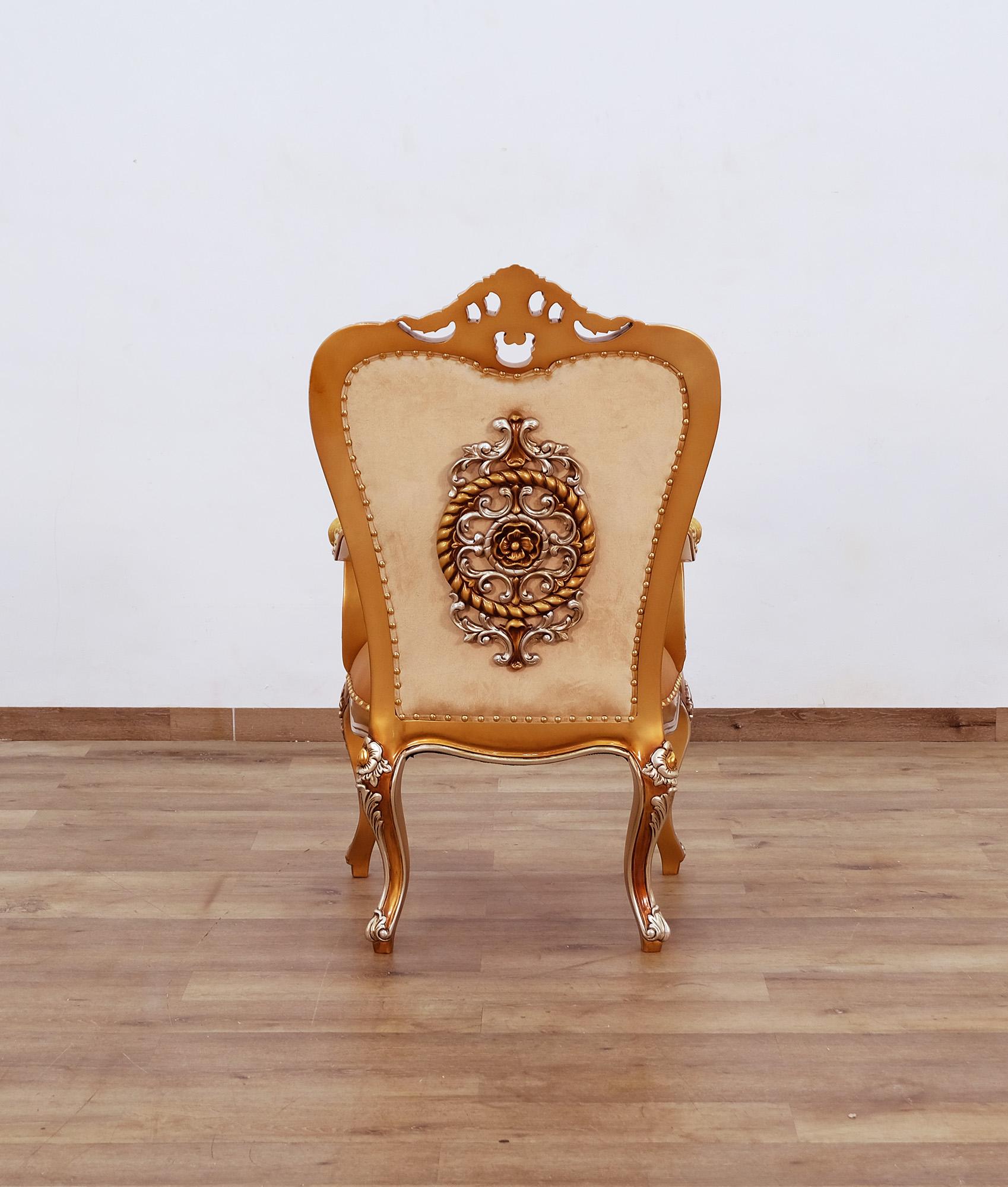 

                    
Buy Parisian Brown & Italian Leather ST. GERMAIN Arm Chair Set 2Pcs EUROPEAN FURNITURE
