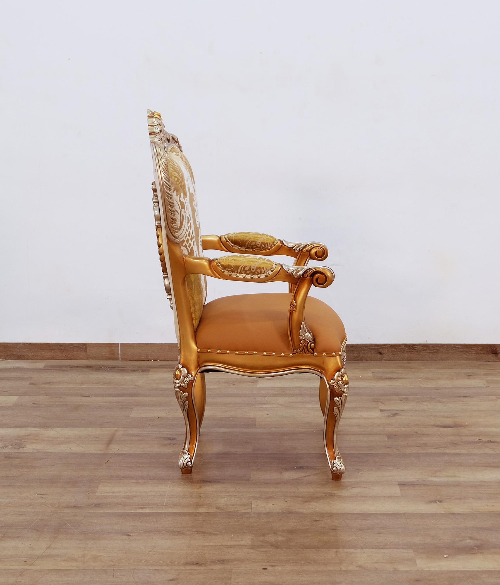 

    
35550-AC-Set-2 Parisian Brown & Italian Leather ST. GERMAIN Arm Chair Set 2Pcs EUROPEAN FURNITURE
