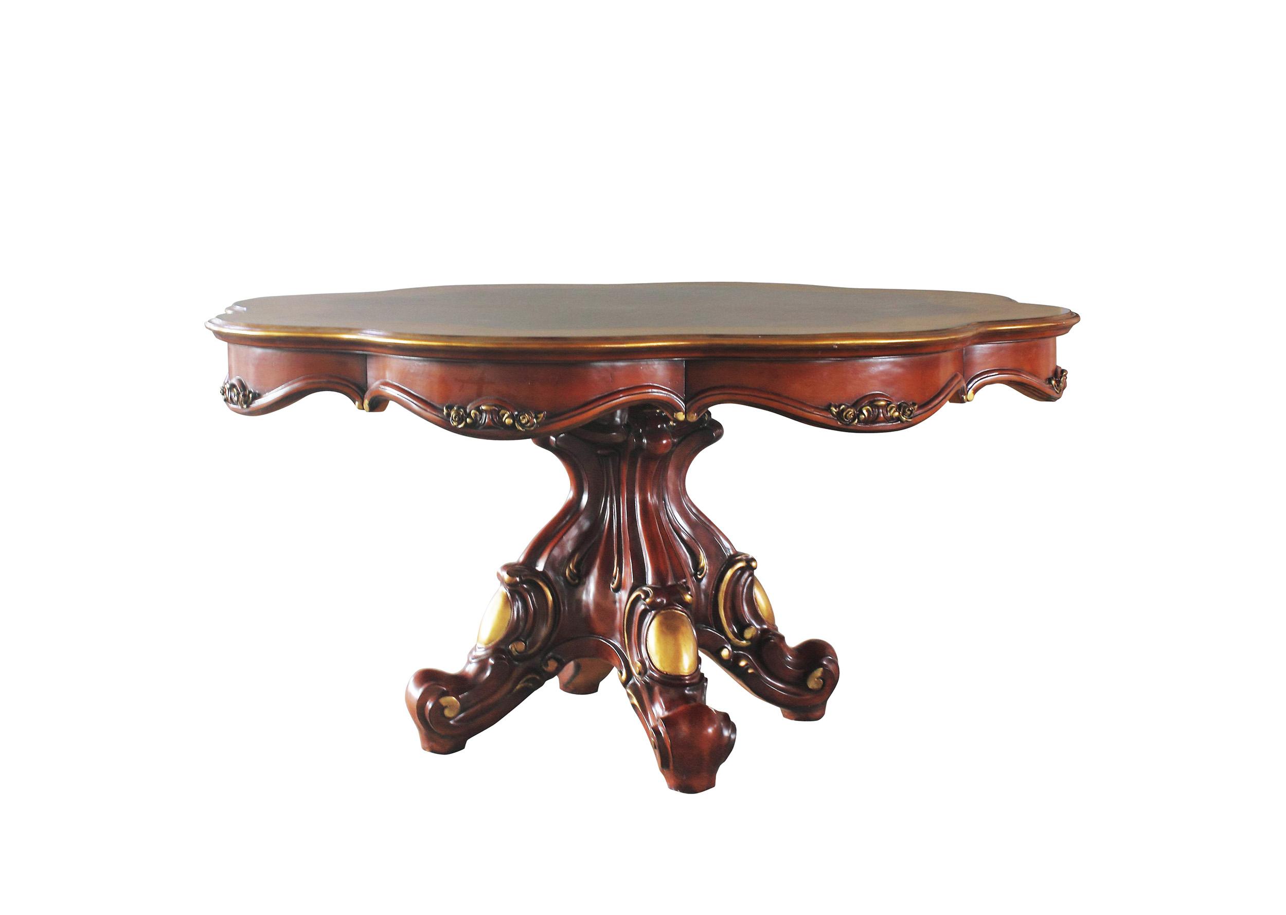 

    
Parquet & Cherry Oak Round Pedestal Dining Table Set 7Pcs 68225 Acme Picardy
