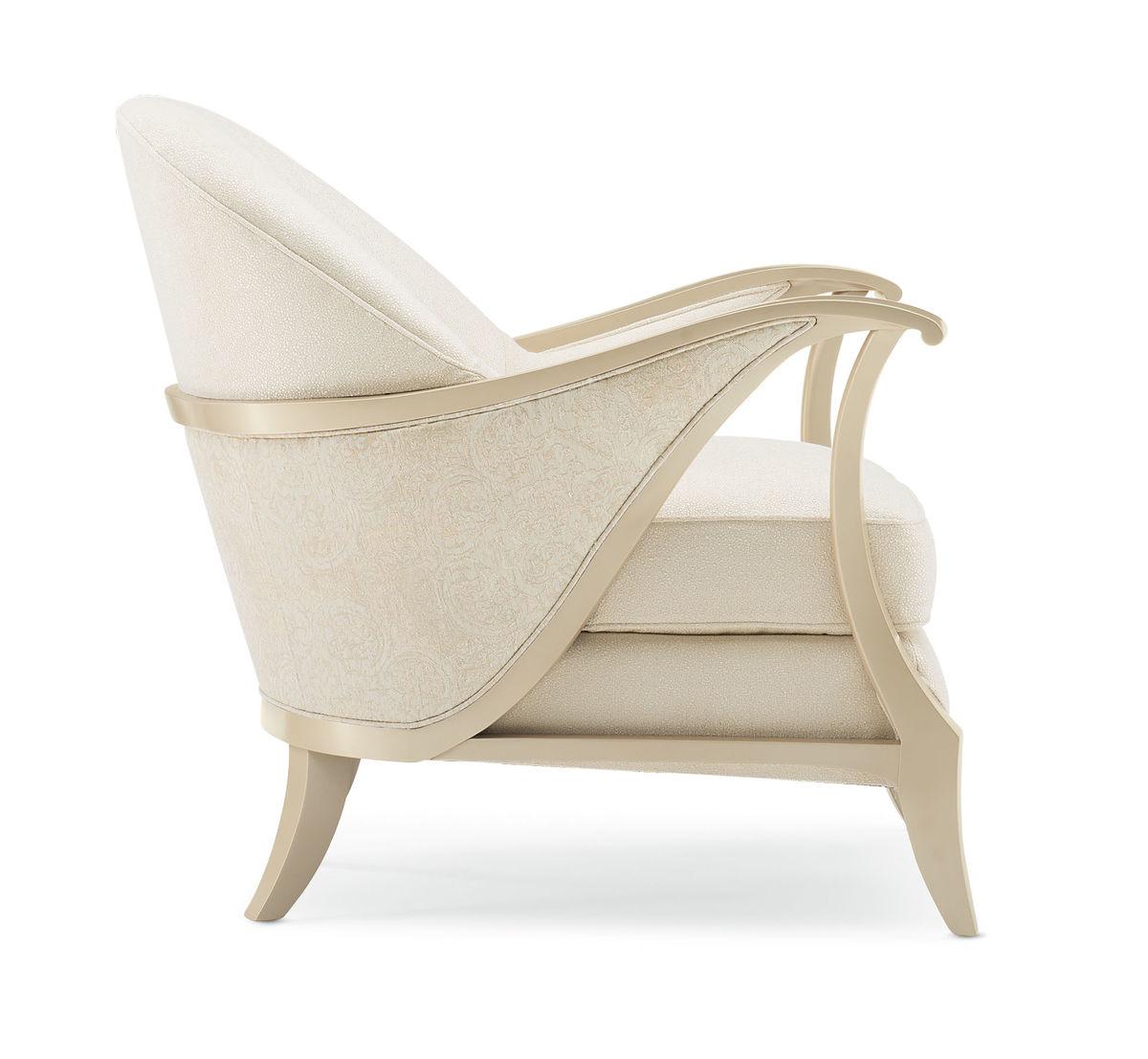 

        
Caracole CURTSY Accent Chair Pearl/Beige Fabric 662896035001
