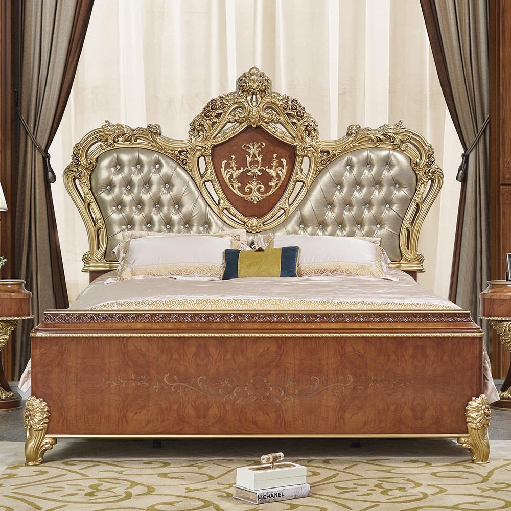

    
Homey Design Furniture HD-CKBED9090-SET Sleigh Bedroom Set Pearl Silver/Mahogany HD-CKBED9090-SET
