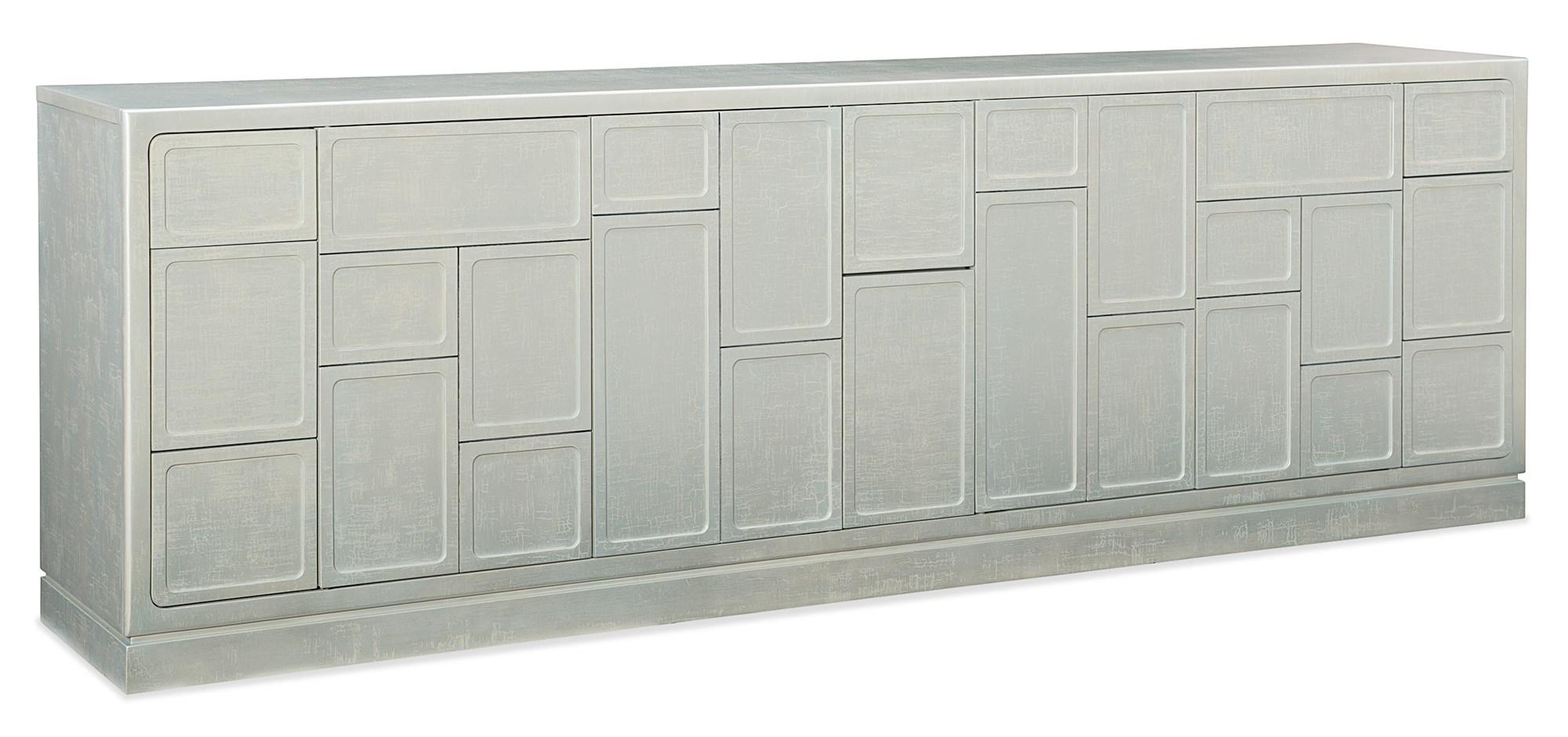Contemporary Buffet COMPARTMENTALIZED CLA-419-682 in Light Grey, Pearl 