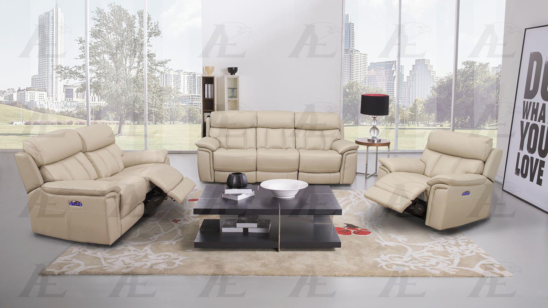 

    
American Eagle Furniture EK-H512-PB Reclining Set Pebble EK-H512-PB -Set-3
